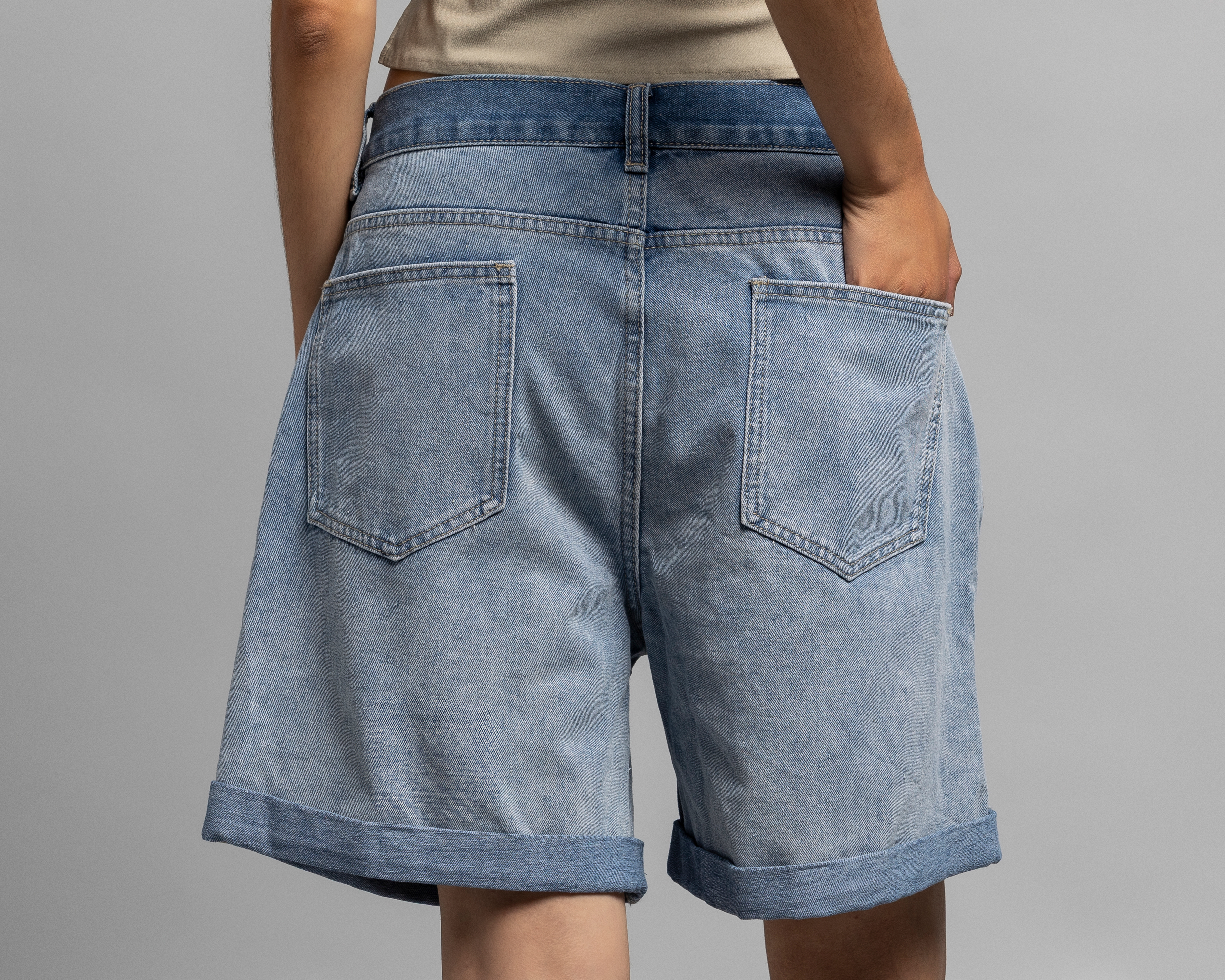 Foto 5 | Foto 5 | Short Strona Azul para Mujer