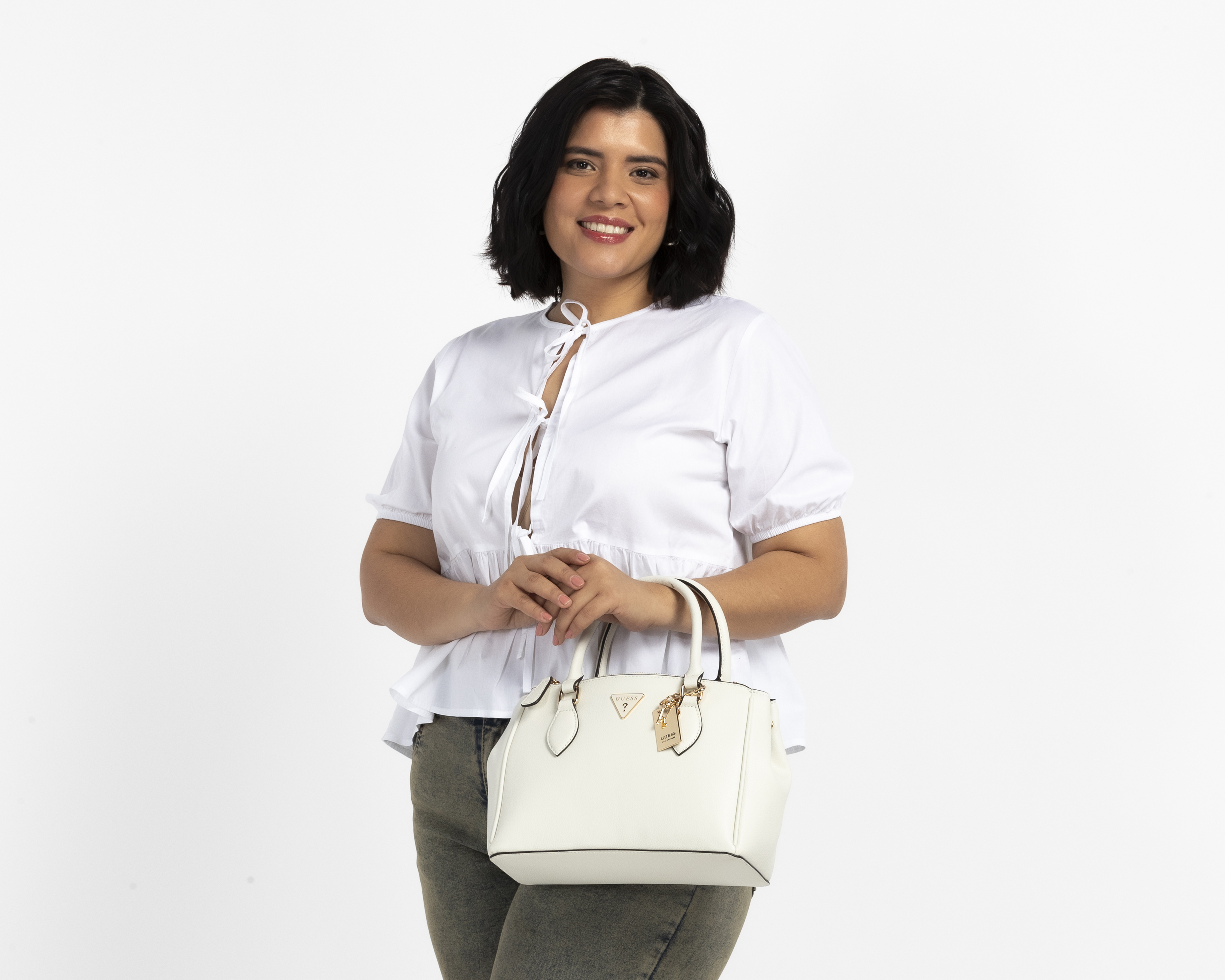 Foto 7 | Foto 7 | Bolsa de Mano Guess Doretta con Correa