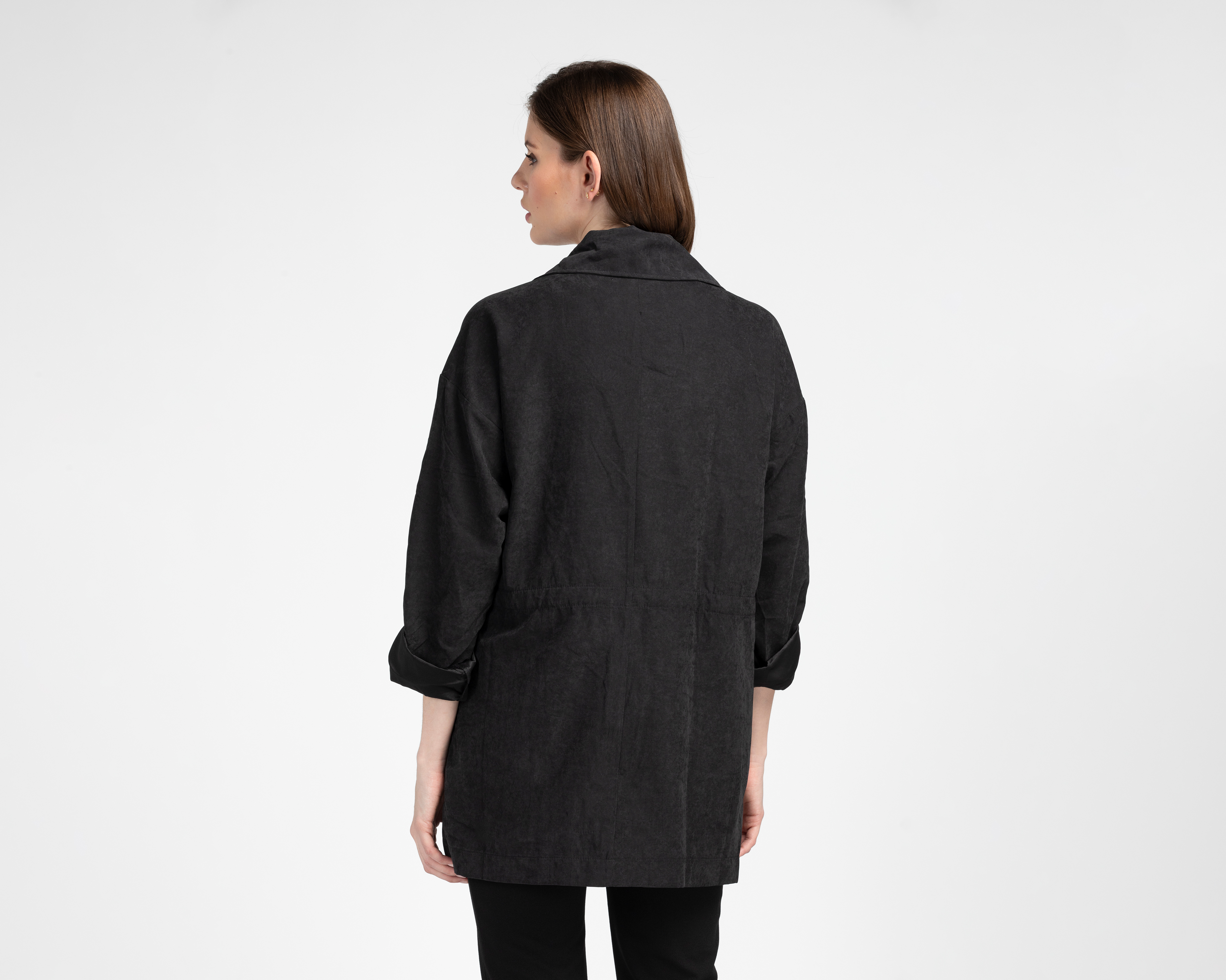 Foto 4 pulgar | Foto 3 | Blazer Negro Sahara para Mujer