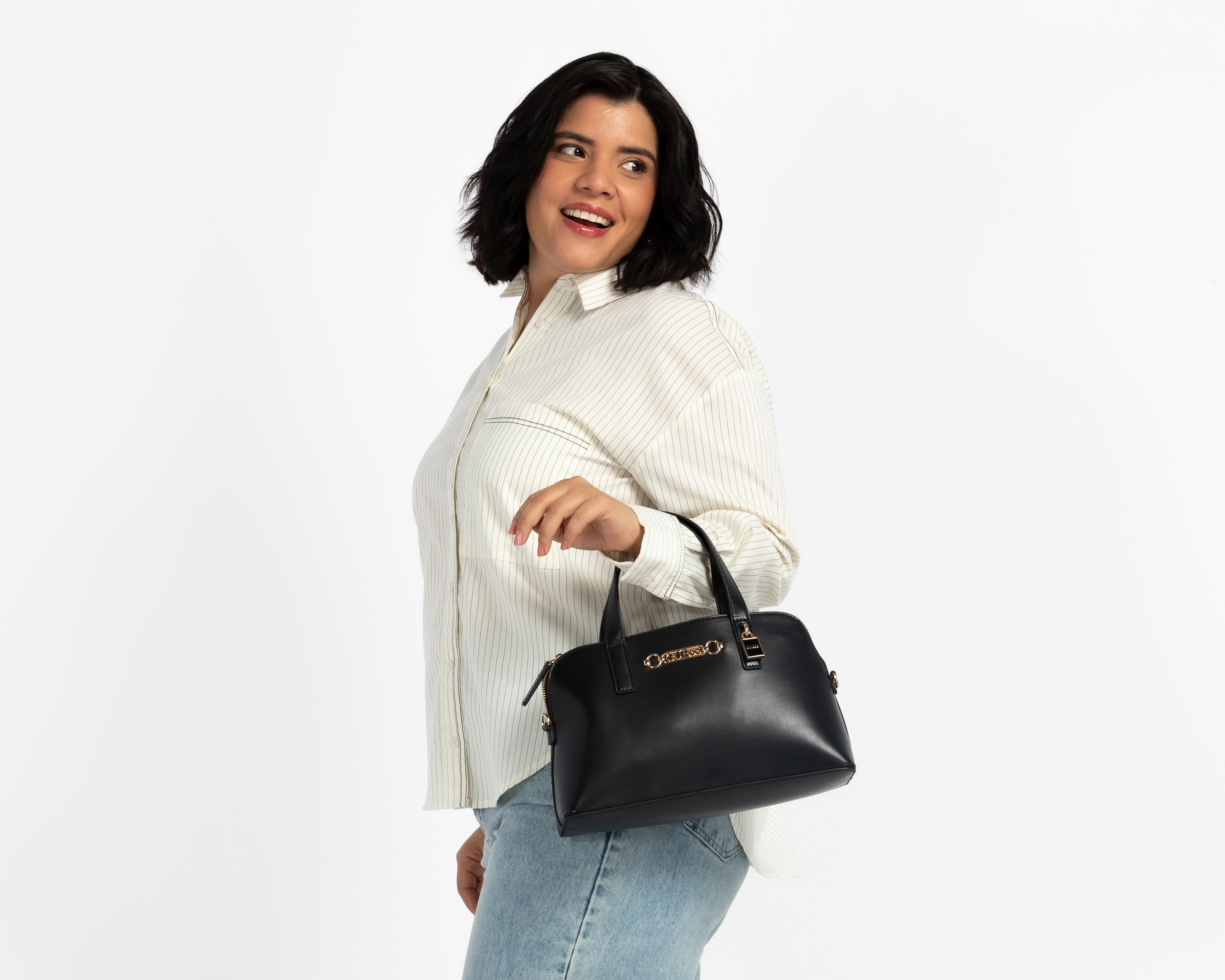 Foto 7 pulgar | Foto 6 | Bolsa de Mano Guess Tami