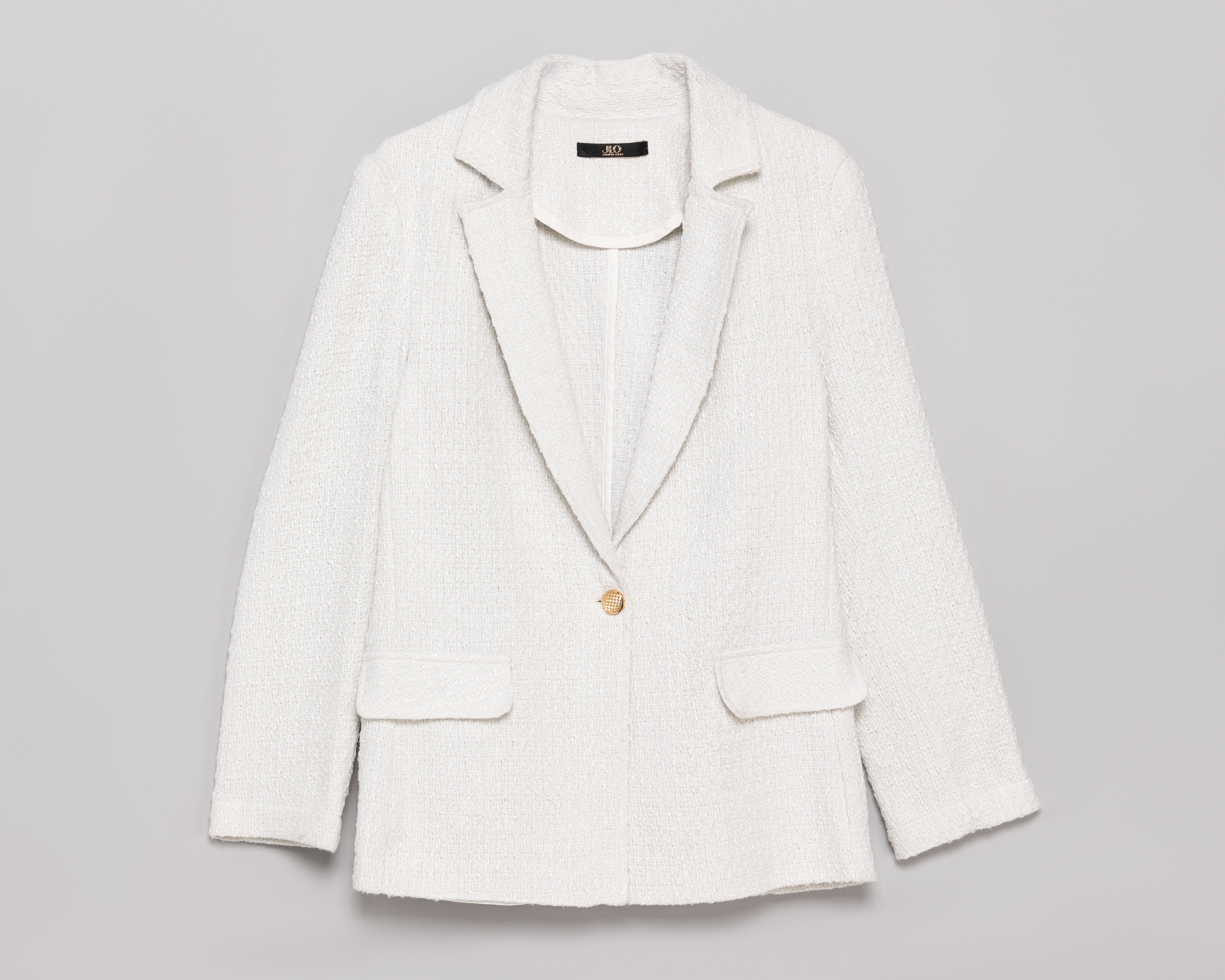 Blazer Beige Jennifer Lopez para Mujer