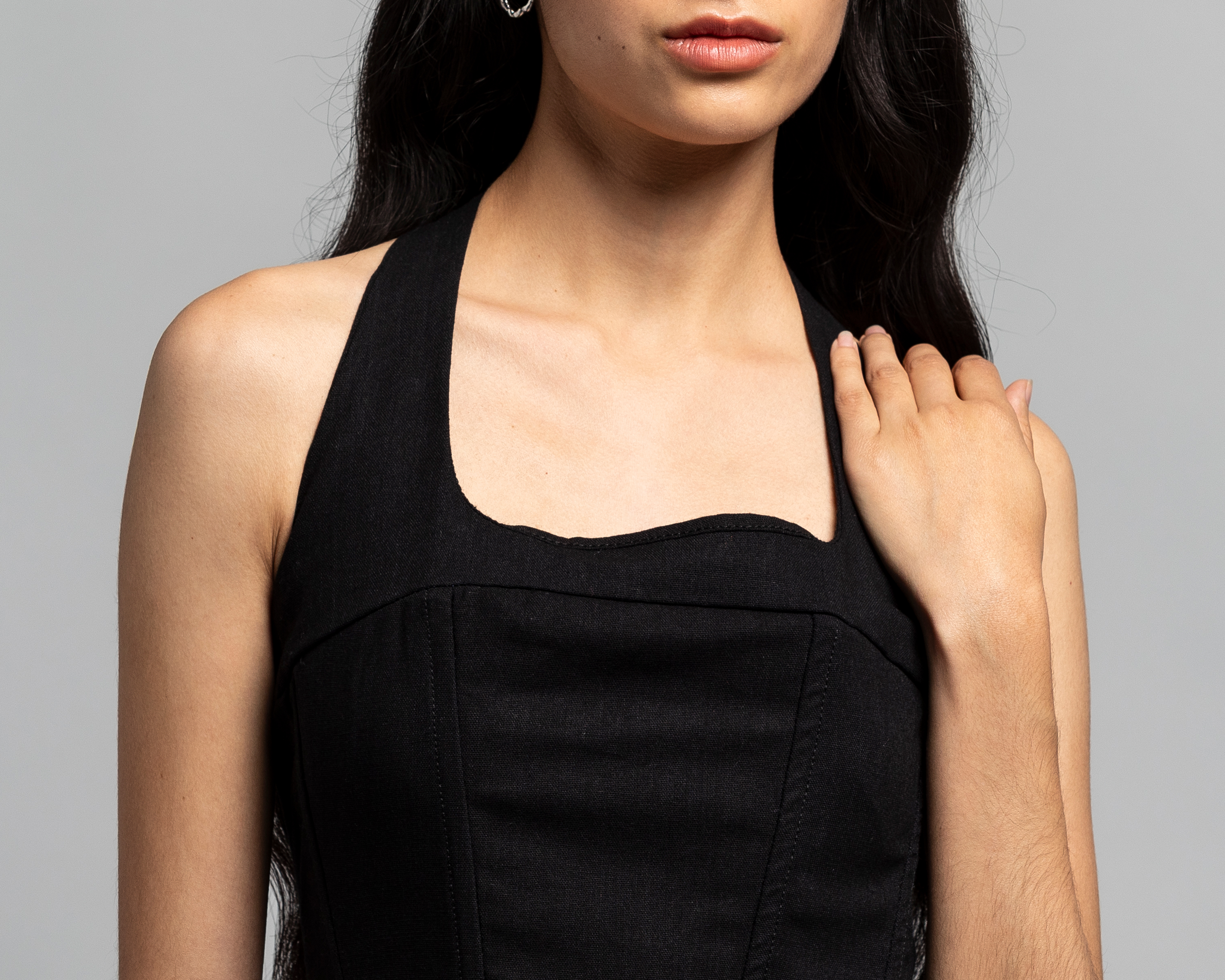 Foto 5 pulgar | Foto 4 | Blusa Cuello Halter Strona para Mujer