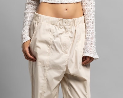 Foto 4 | Foto 4 | Pantalón Cargo Strona Pretina Elástica para Mujer