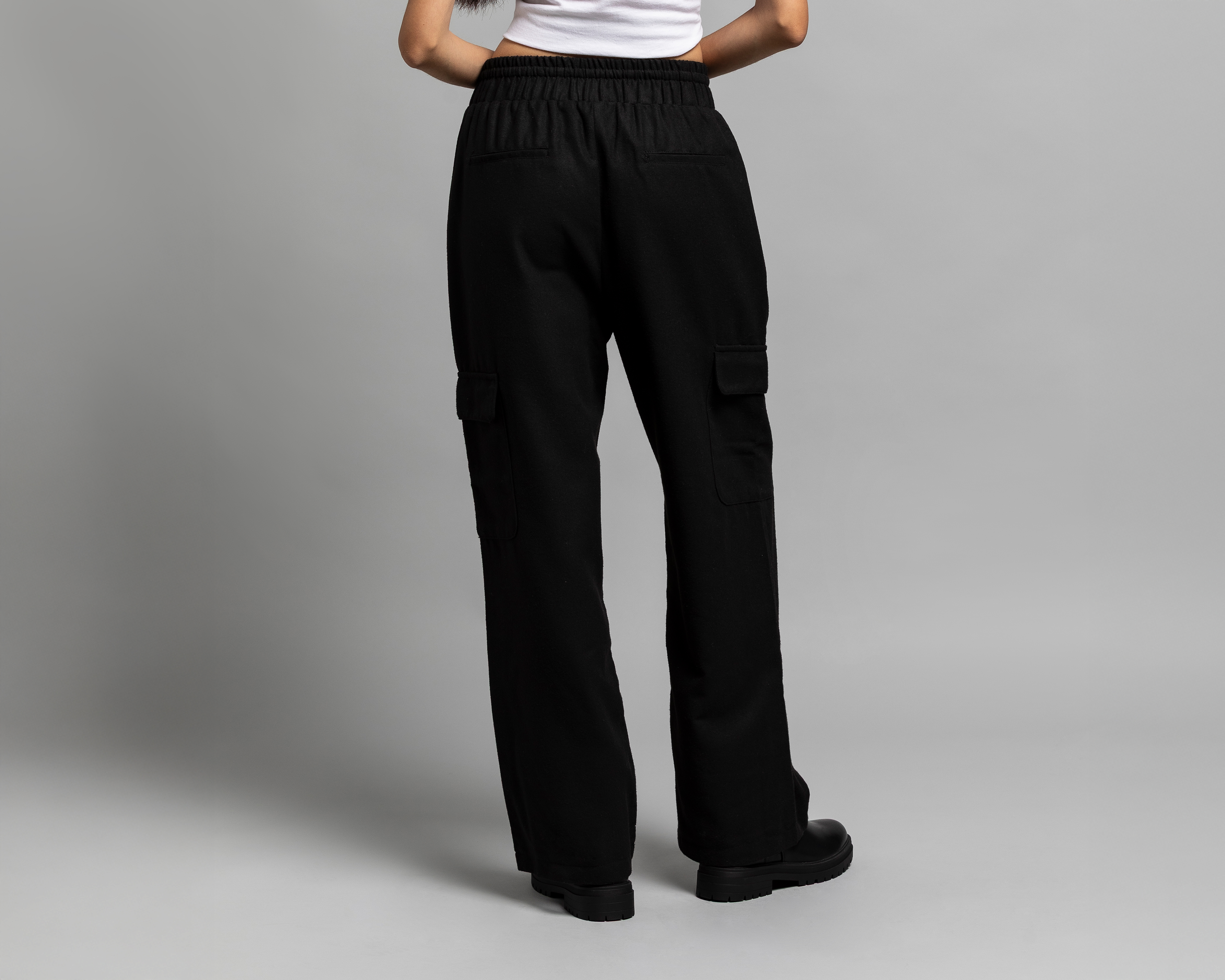 Foto 3 | Foto 3 | Pantalón Casual Strona Negro para Mujer