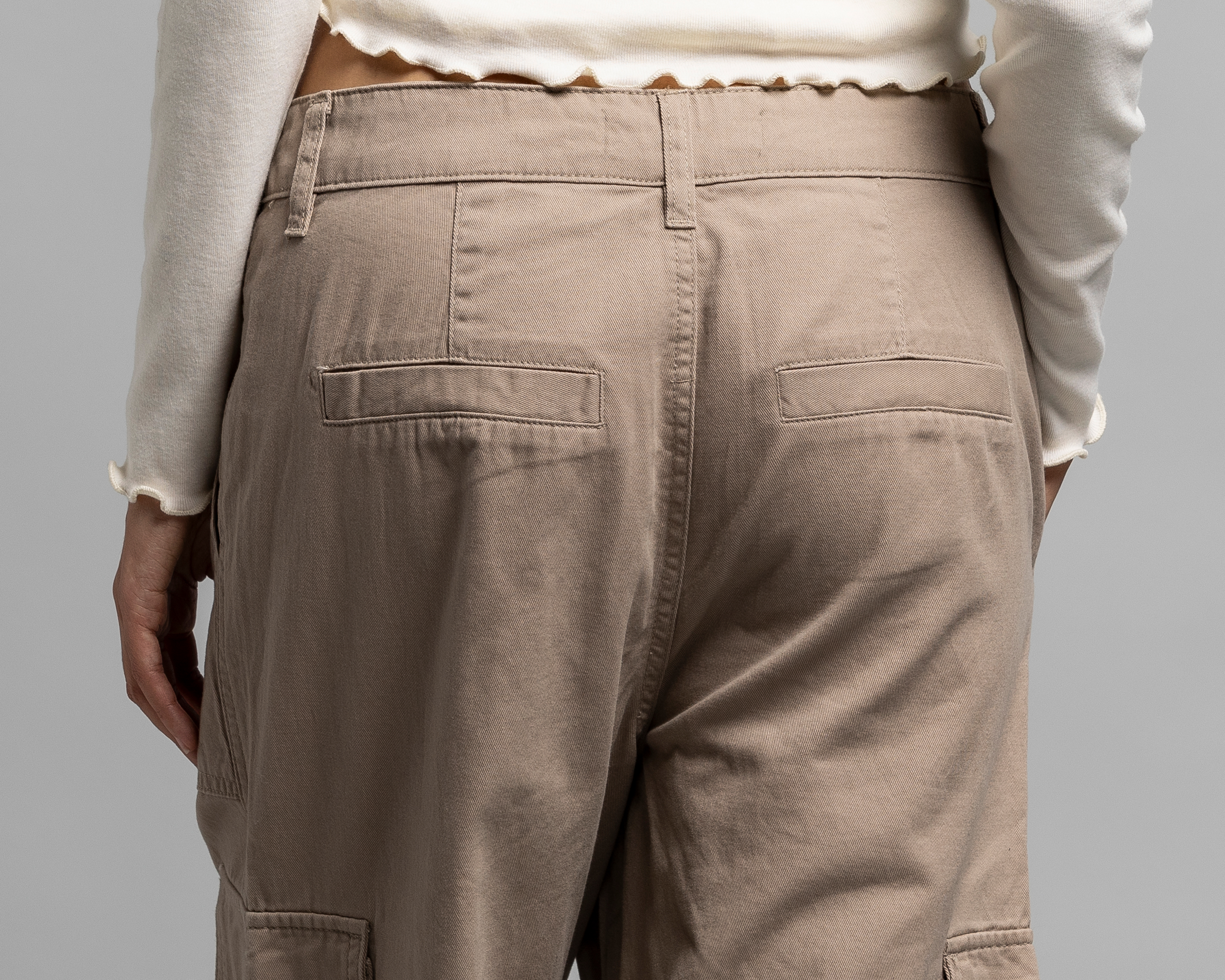 Foto 5 | Foto 5 | Pantalón Ancho Strona Caqui para Mujer