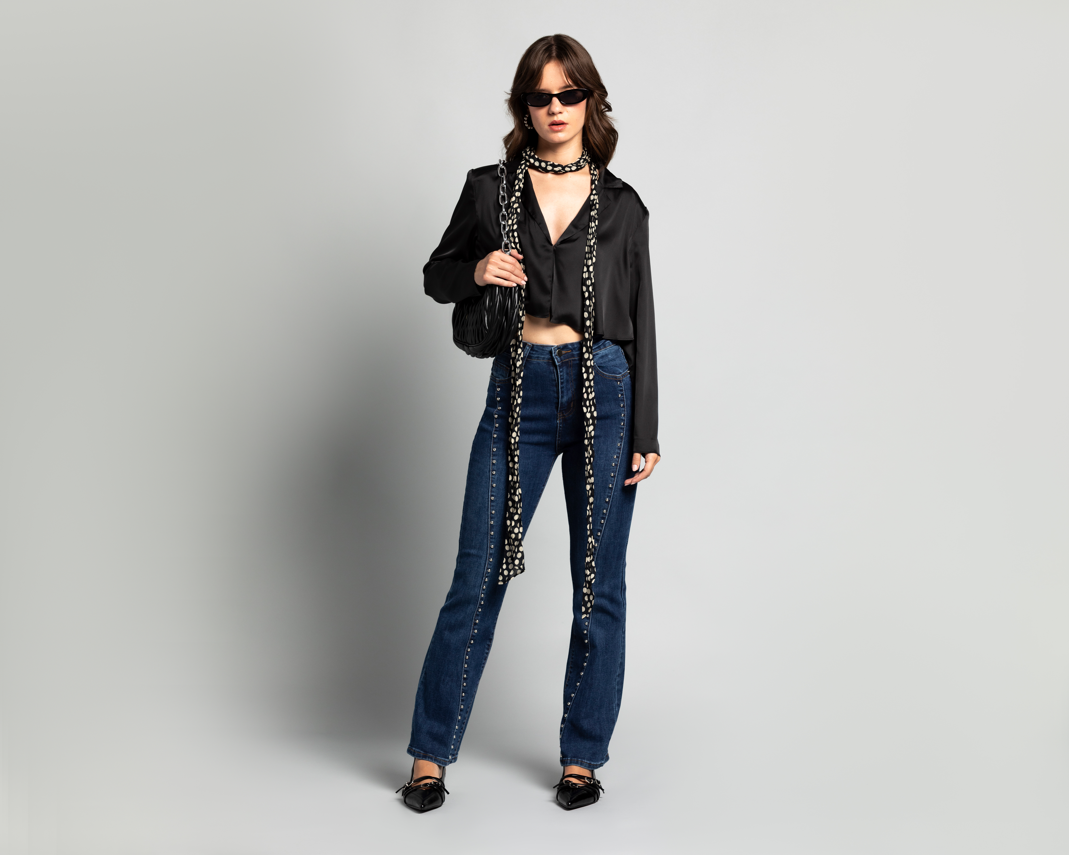 Blazer Corto Strona para Mujer