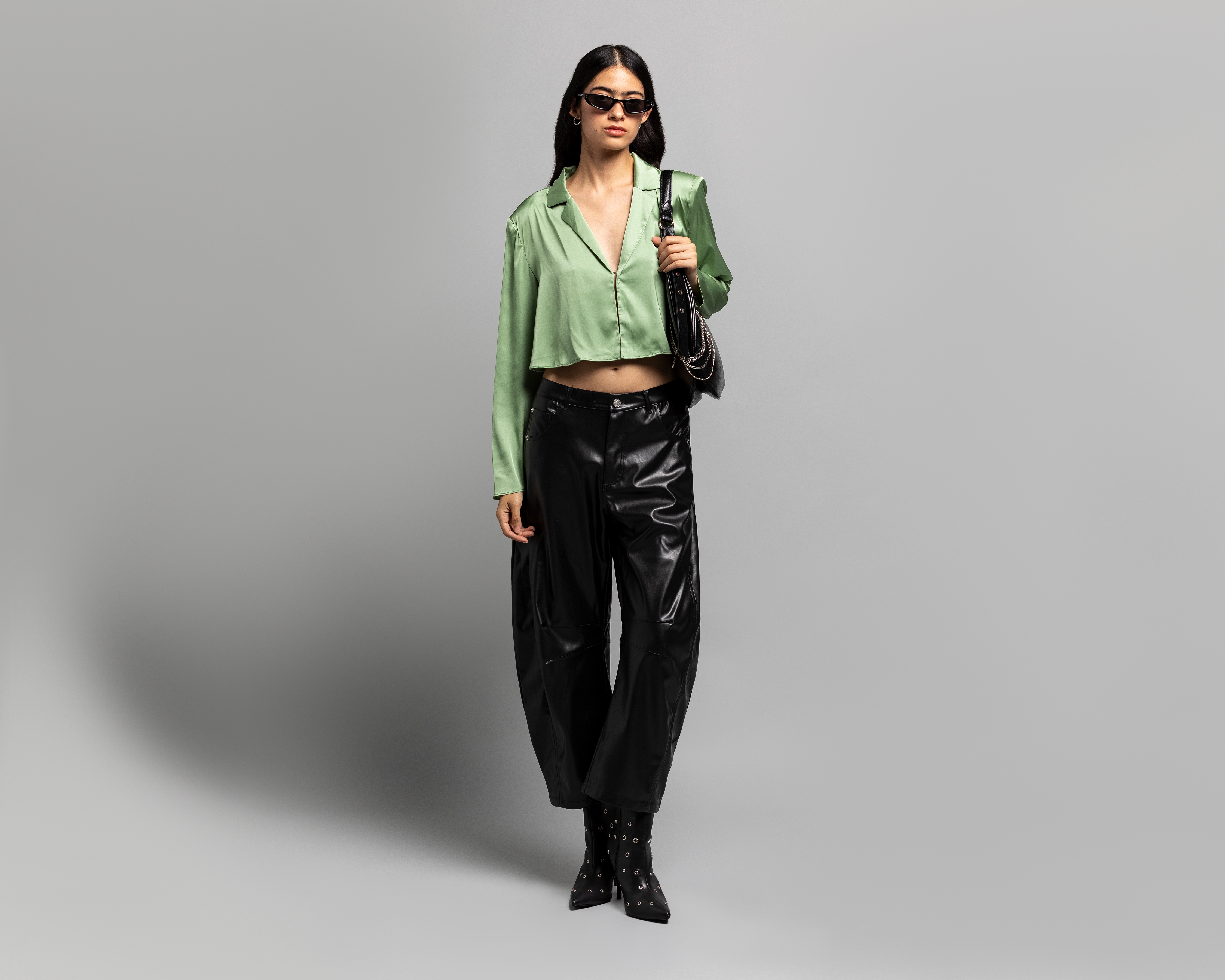 Blazer Verde Strona para Mujer
