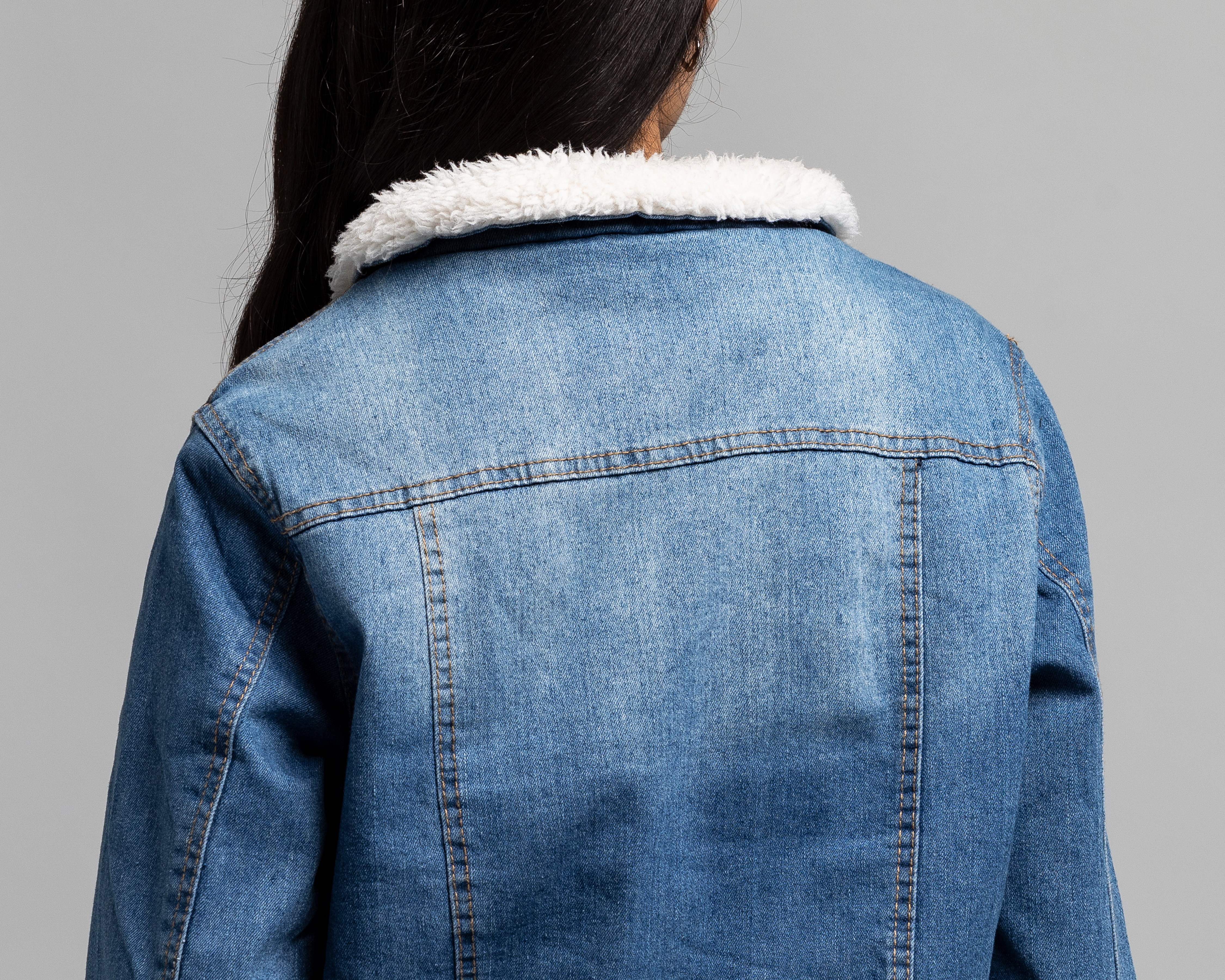 Foto 5 | Foto 5 | Chamarra de Mezclilla Strona para Mujer