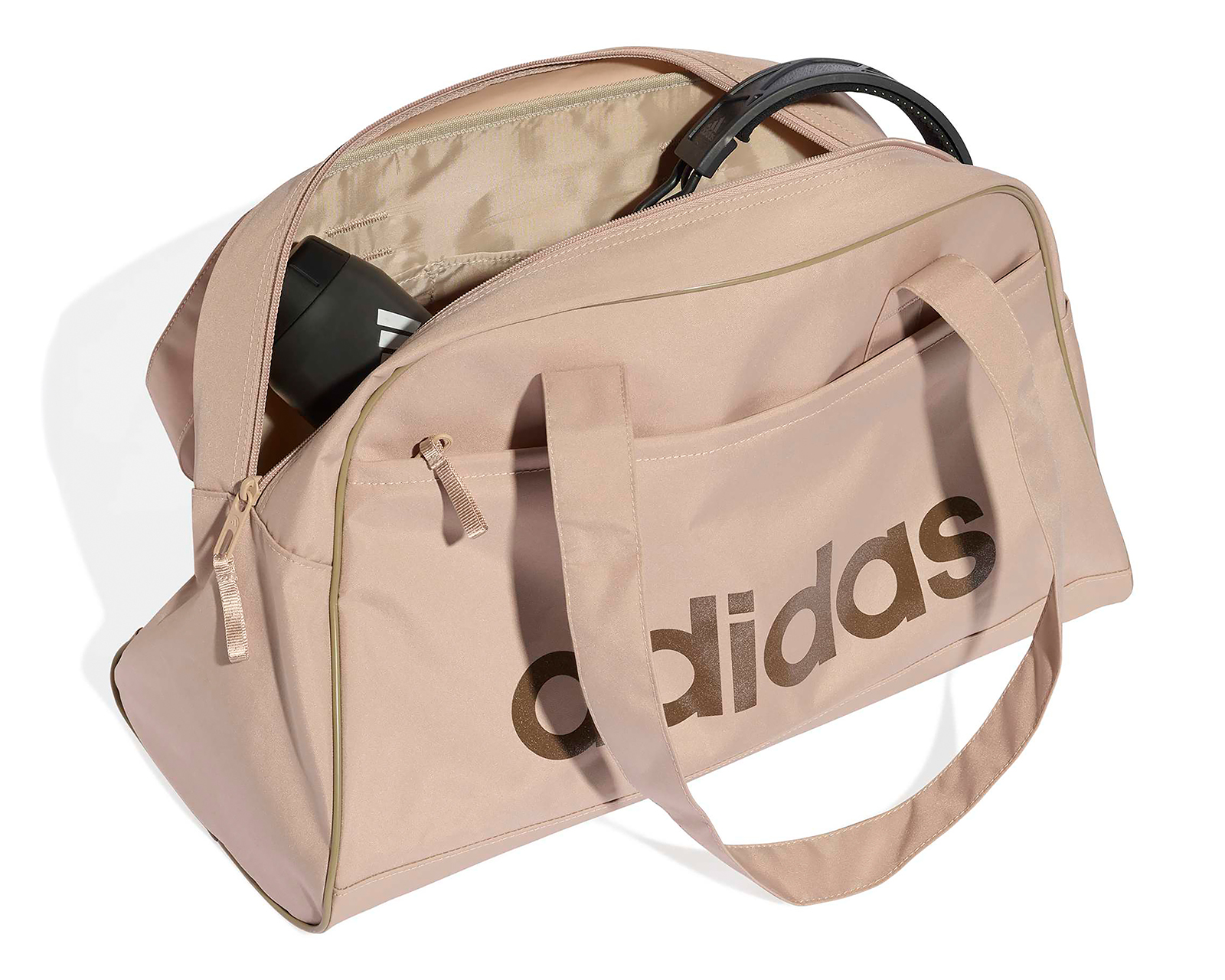 Foto 4 | Foto 4 | Bolsa Deportiva Adidas Linear Essentials Marrón