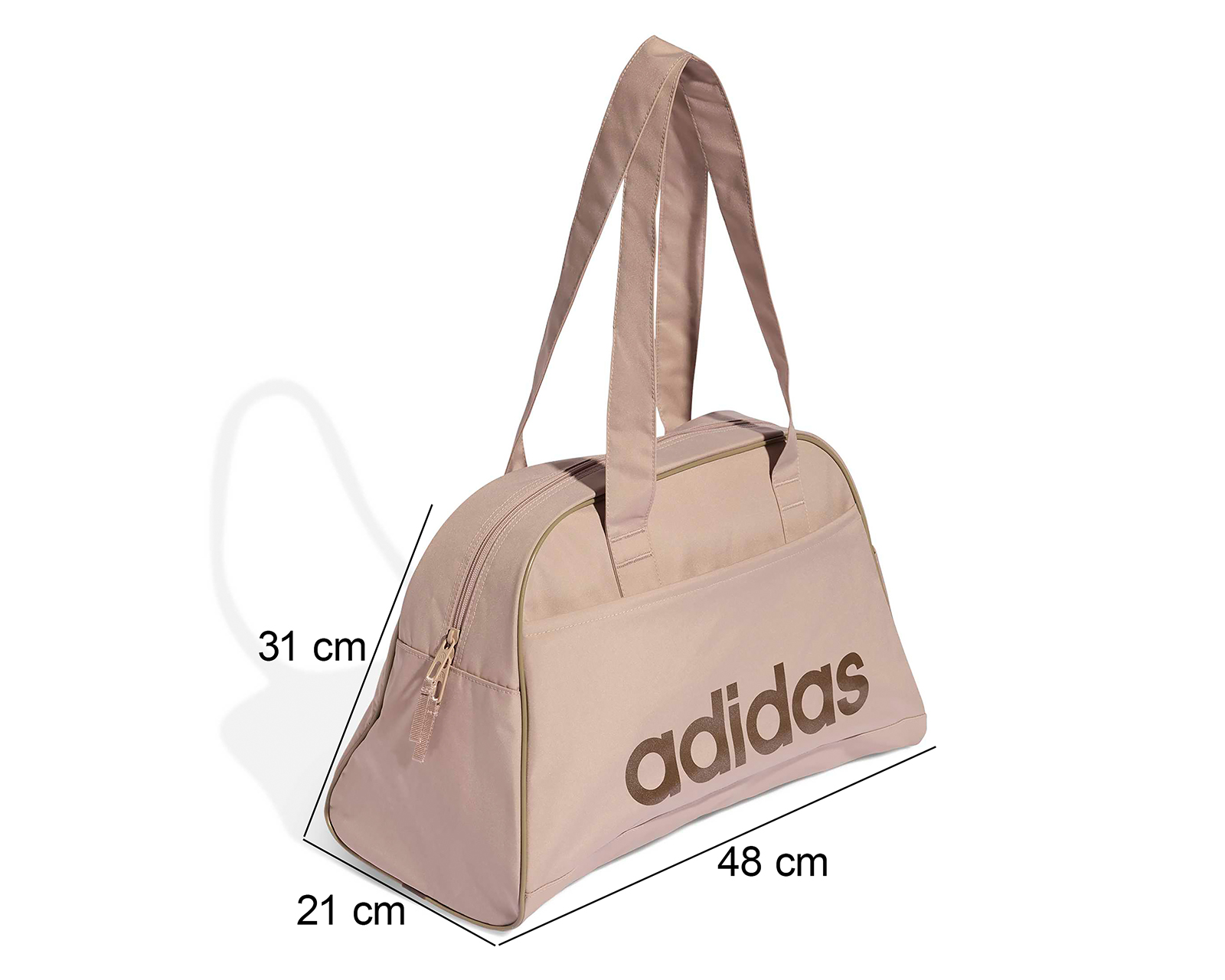 Foto 7 | Foto 7 | Bolsa Deportiva Adidas Linear Essentials Marrón
