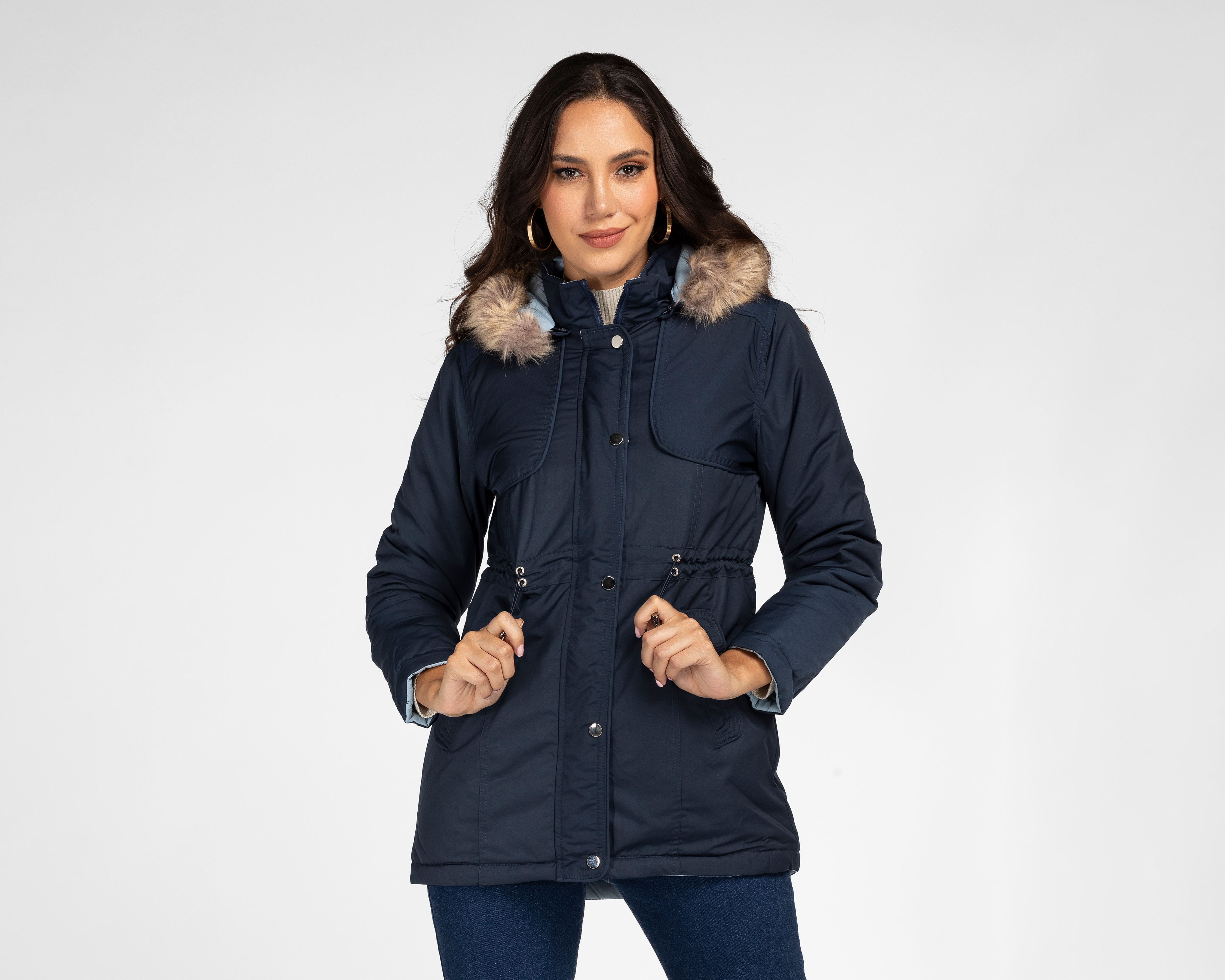 Chamarra Reversible Greenlander para Mujer