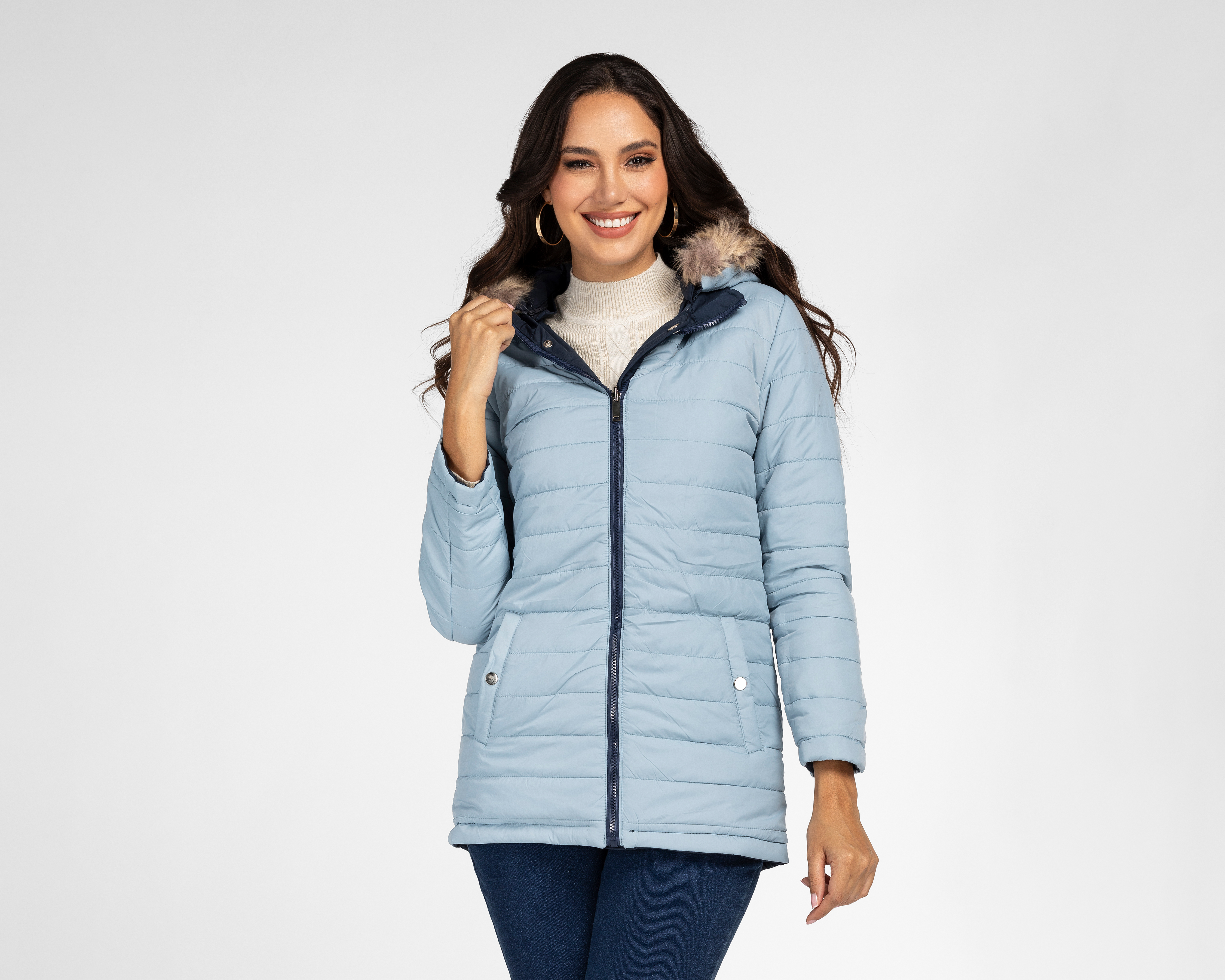 Foto 4 | Foto 4 | Chamarra Reversible Greenlander para Mujer