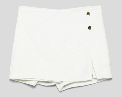 Foto 1 | Foto 1 | Short Falda Jennifer Lopez Blanco para Mujer