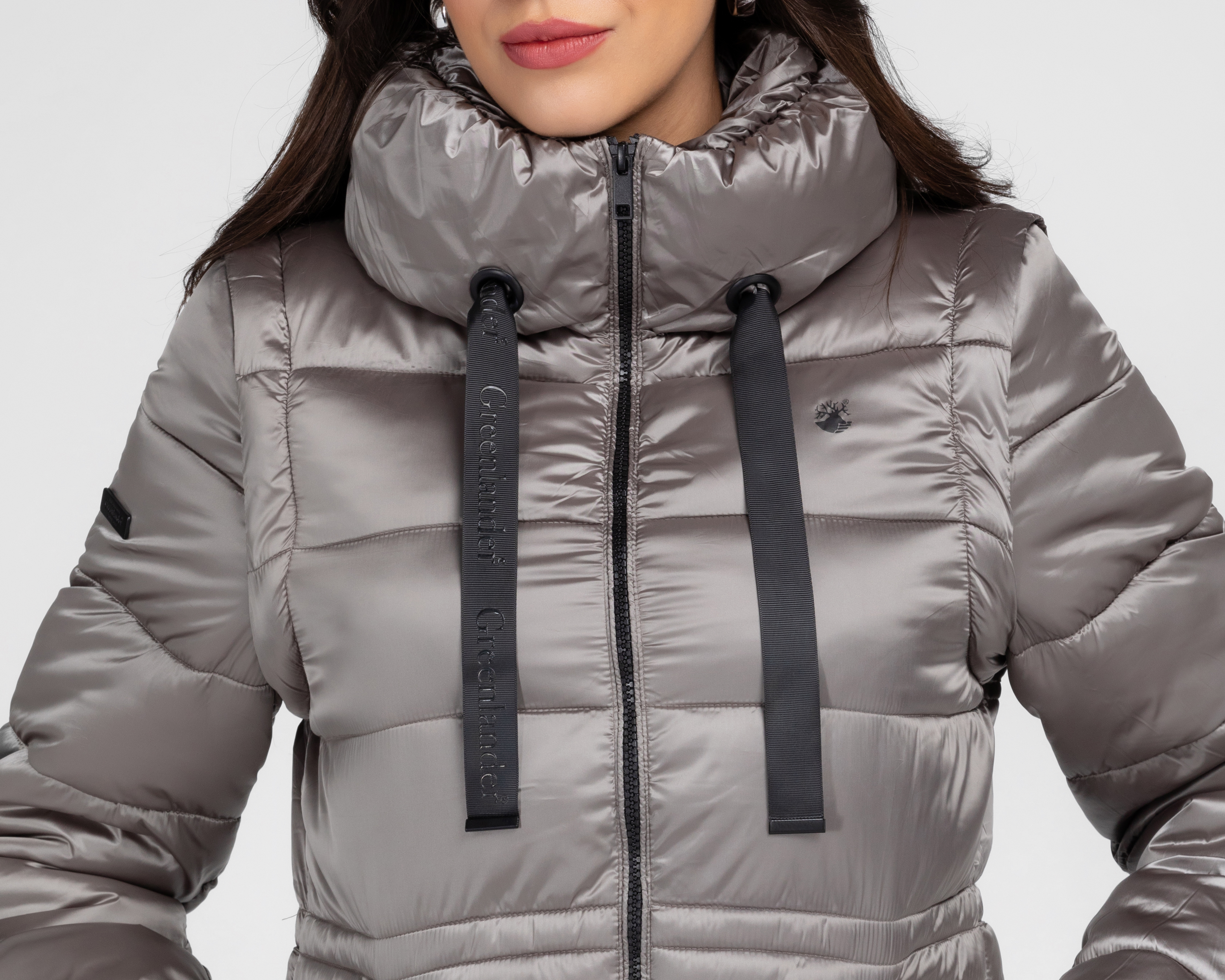 Foto 4 | Foto 4 | Chamarra de Cuello Alto Greenlander para Mujer