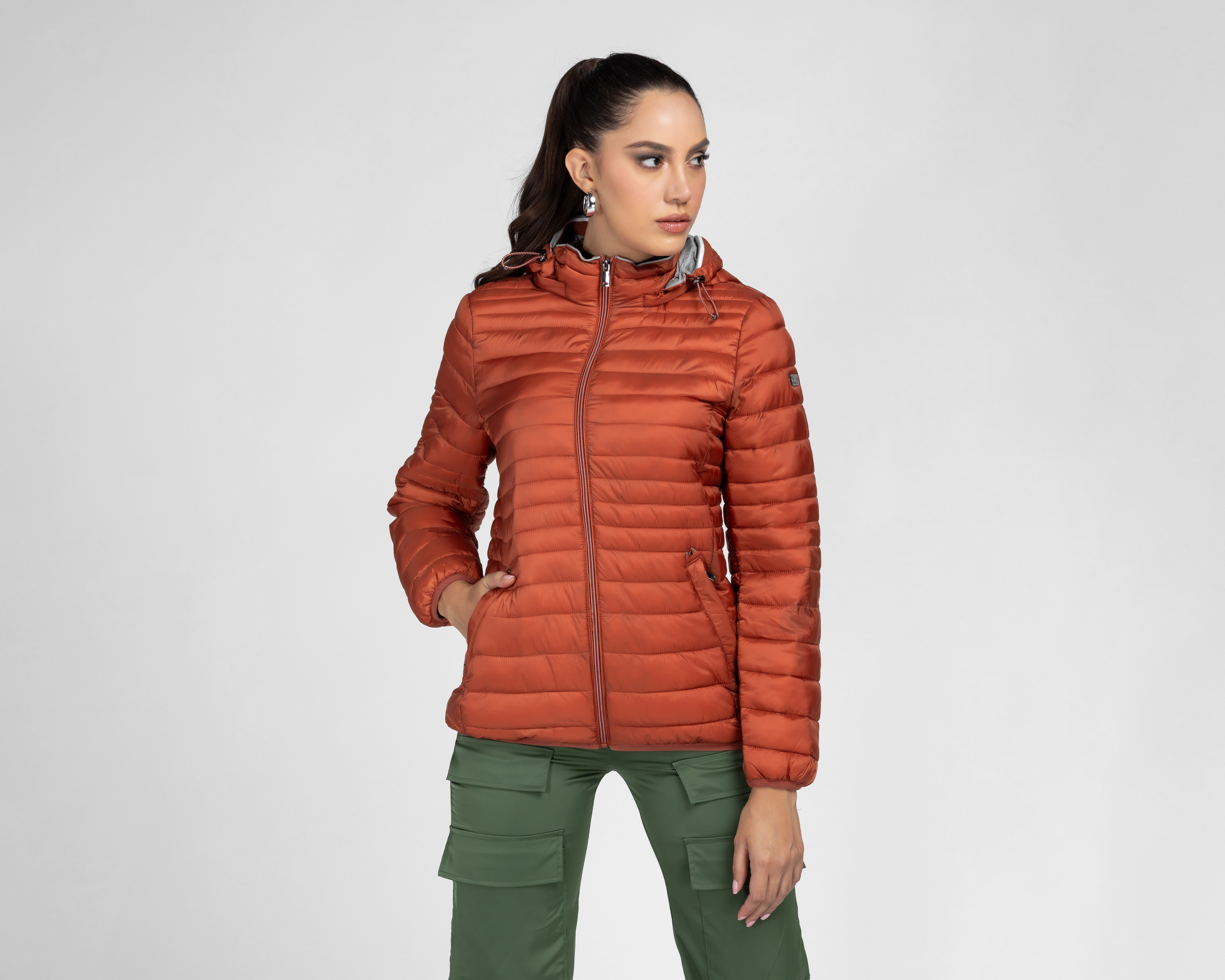 Chamarra con Capucha Greenlander para Mujer