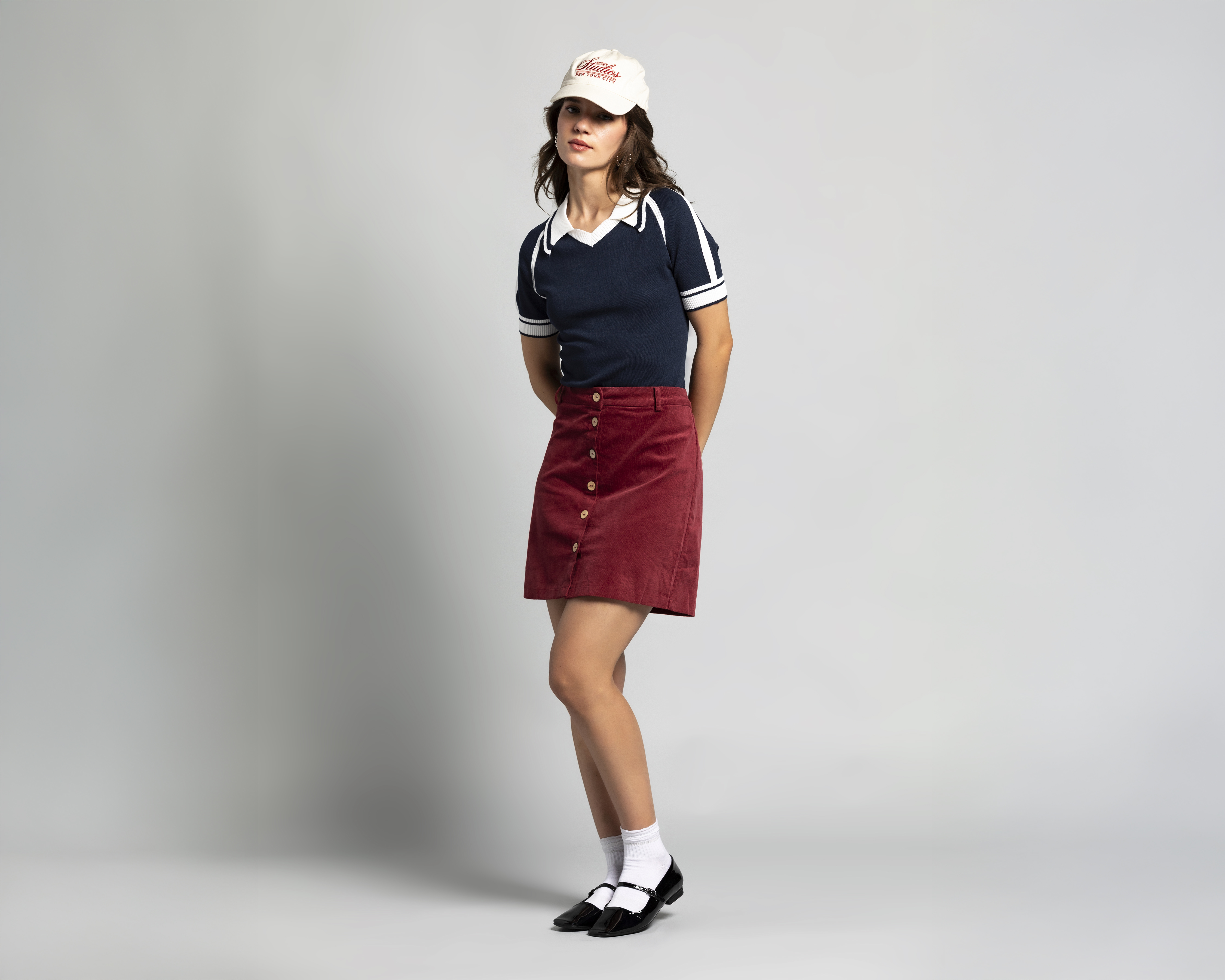 Foto 1 | Foto 1 | Falda Mini Strona Roja para Mujer