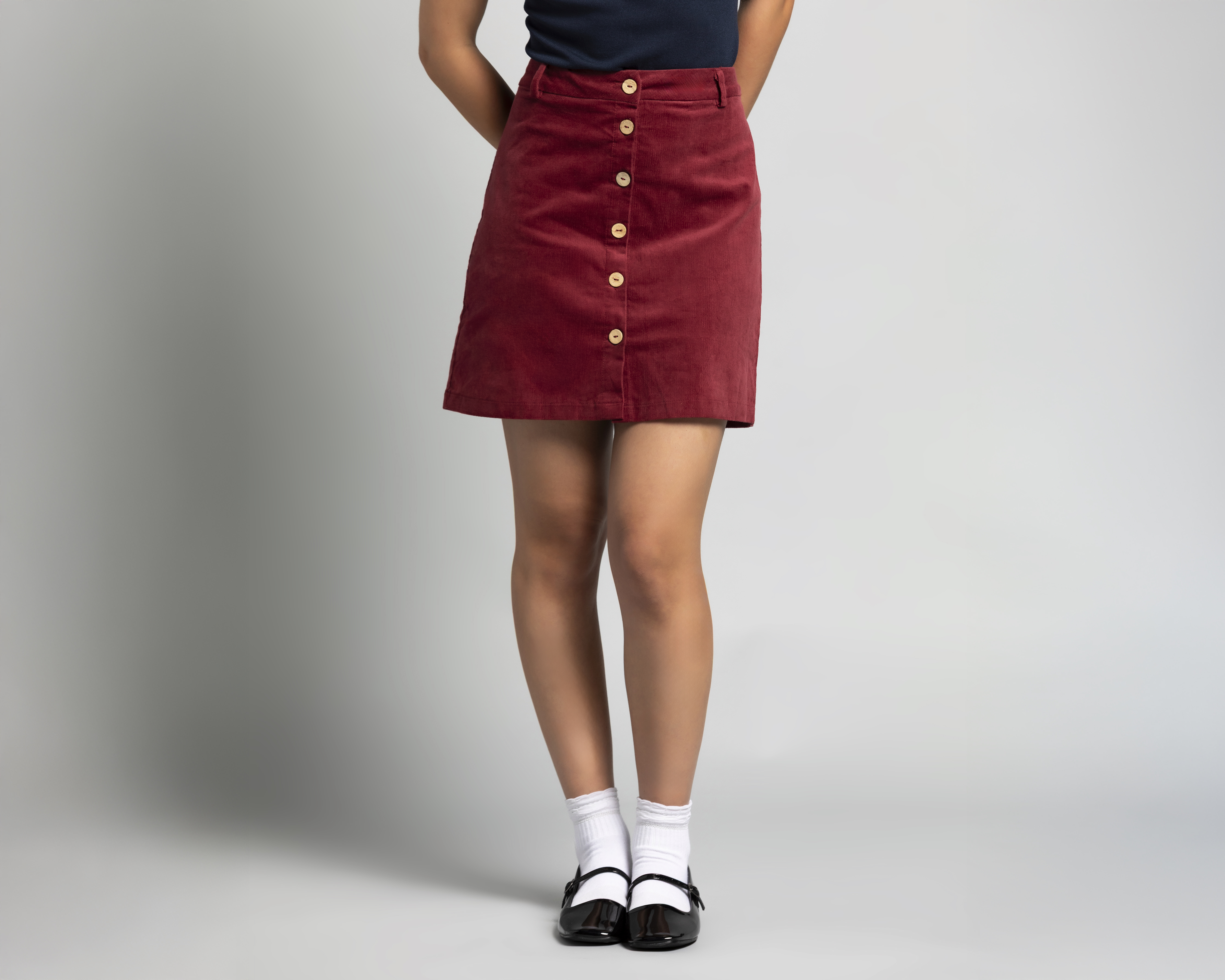 Foto 2 | Foto 2 | Falda Mini Strona Roja para Mujer