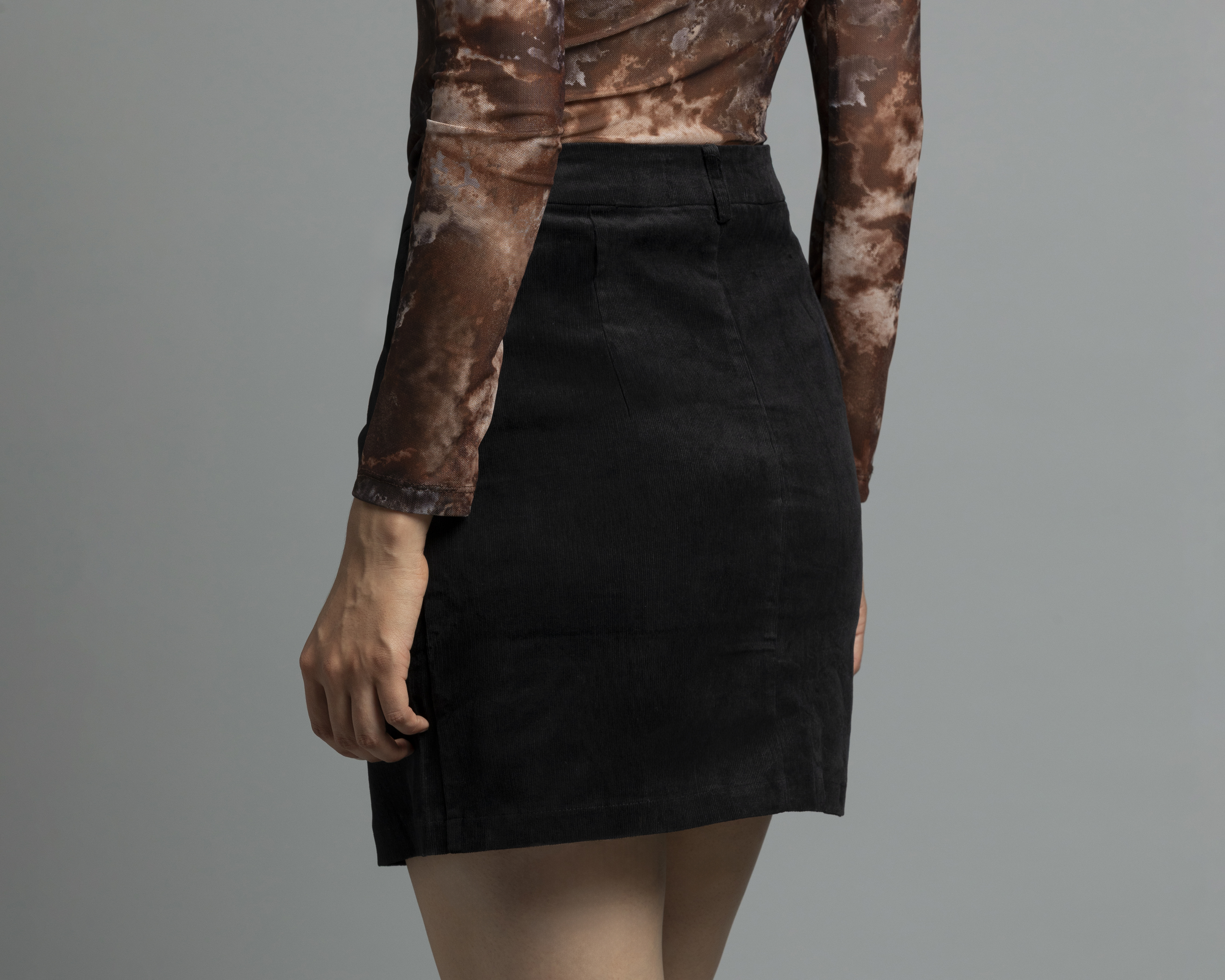 Foto 5 | Foto 5 | Falda Corta Strona con Botones para Mujer