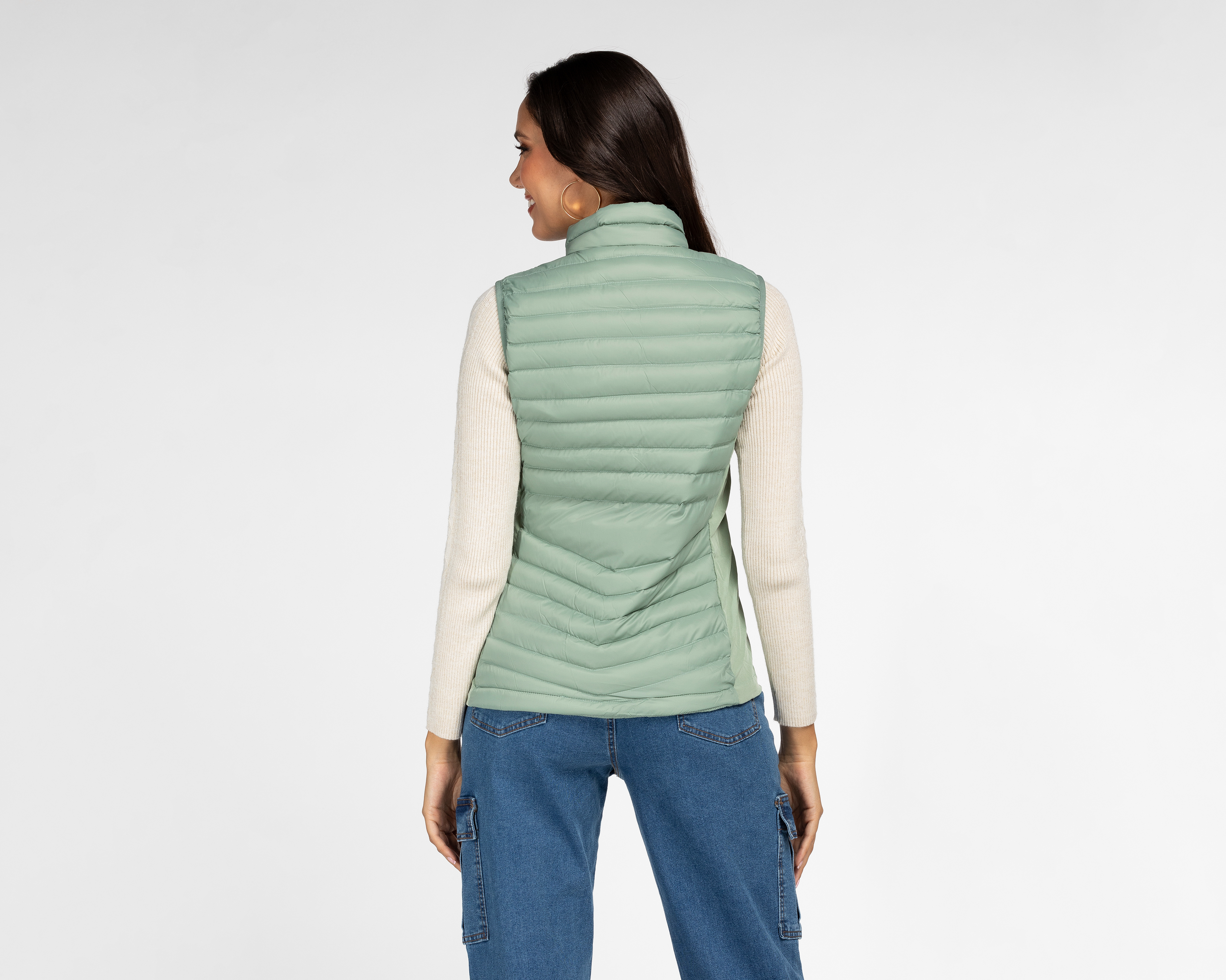 Foto 4 pulgar | Foto 3 | Chaleco Capitonado Greenlander para Mujer
