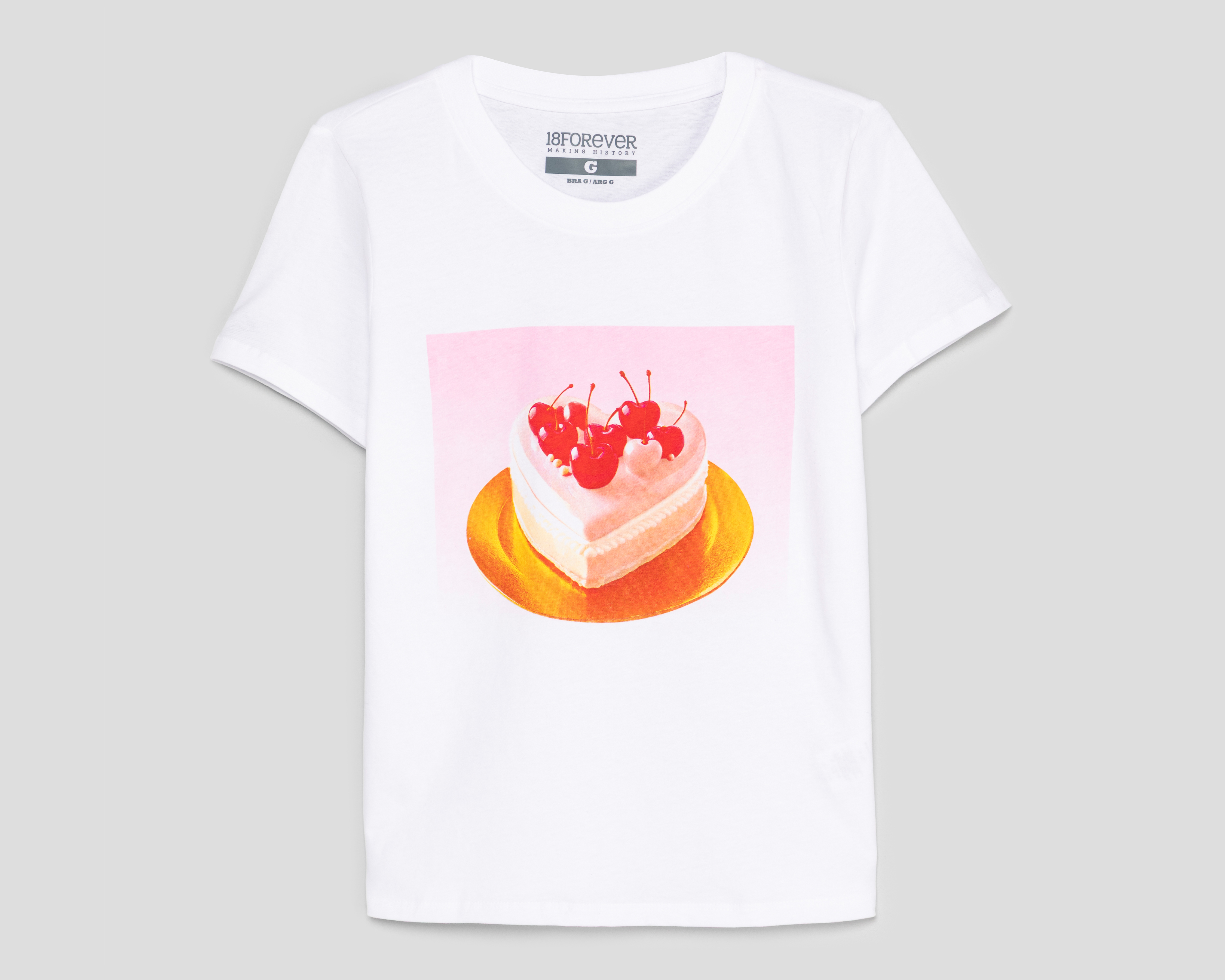 Foto 2 pulgar | Foto 1 | Playera Manga Corta 18 Forever para Mujer