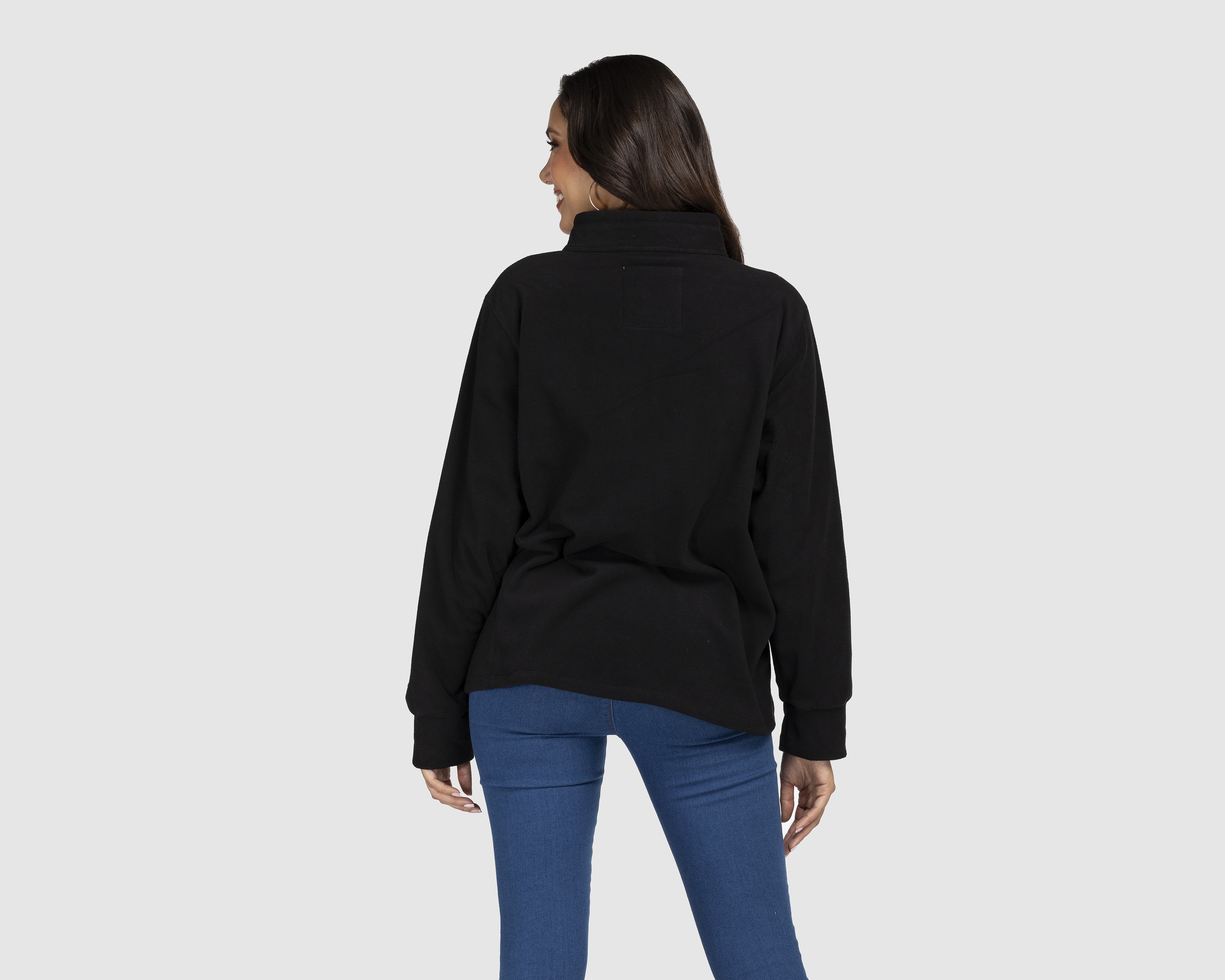 Foto 4 pulgar | Foto 3 | Sudadera Negra Greenlander para Mujer