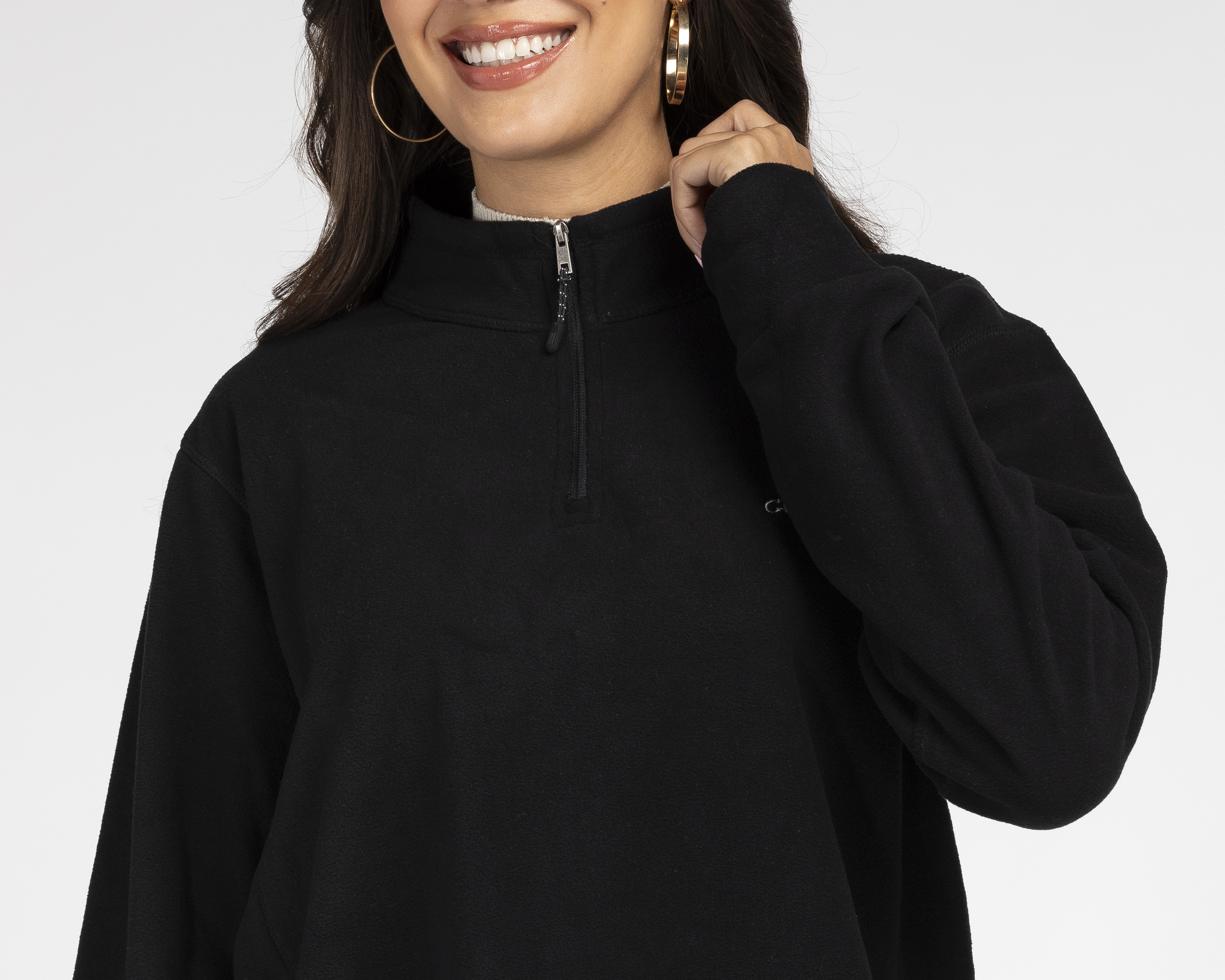 Foto 5 pulgar | Foto 4 | Sudadera Negra Greenlander para Mujer