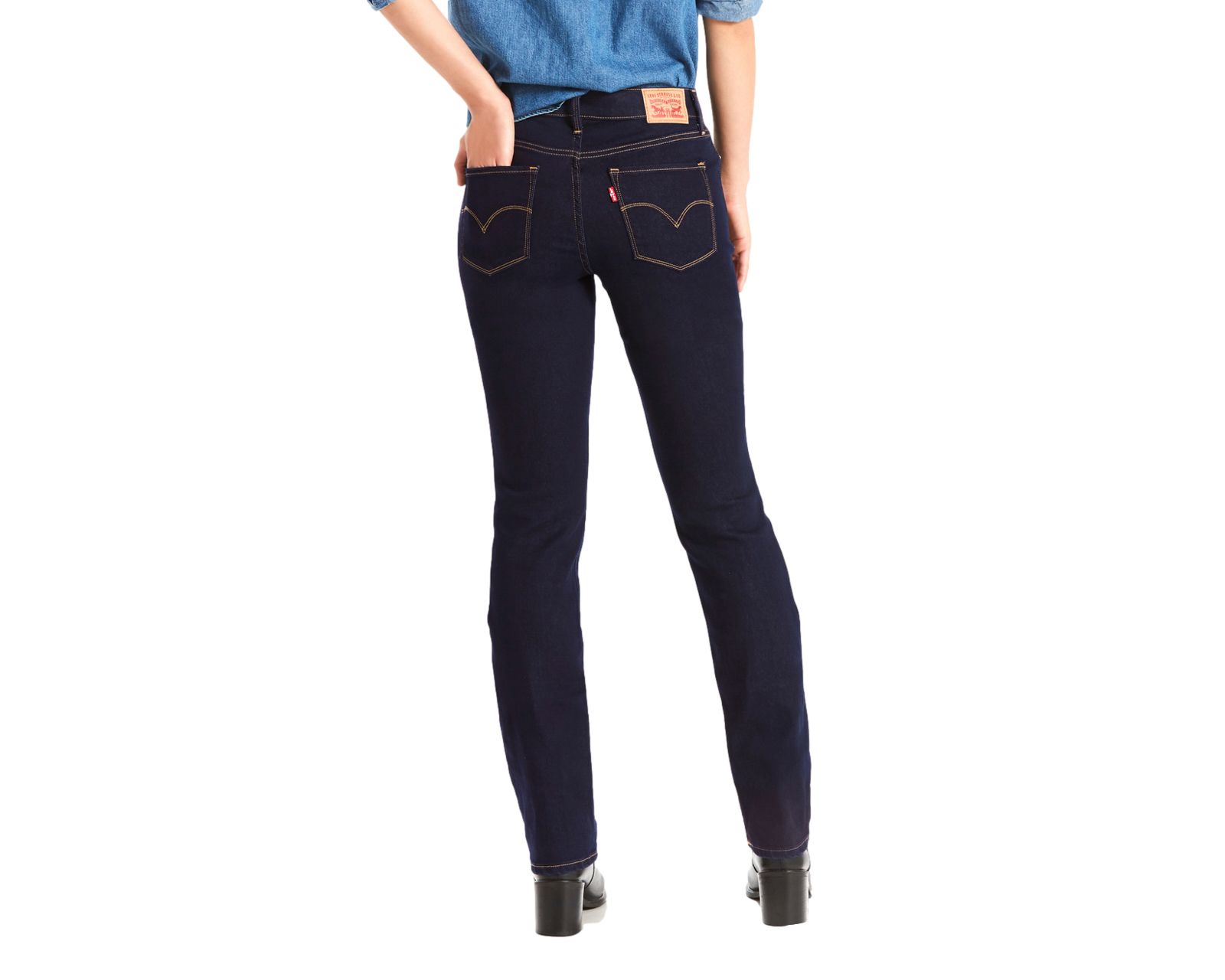 Foto 5 pulgar | Foto 4 | Jeans Levi's 314 Straight Shaping para Mujer