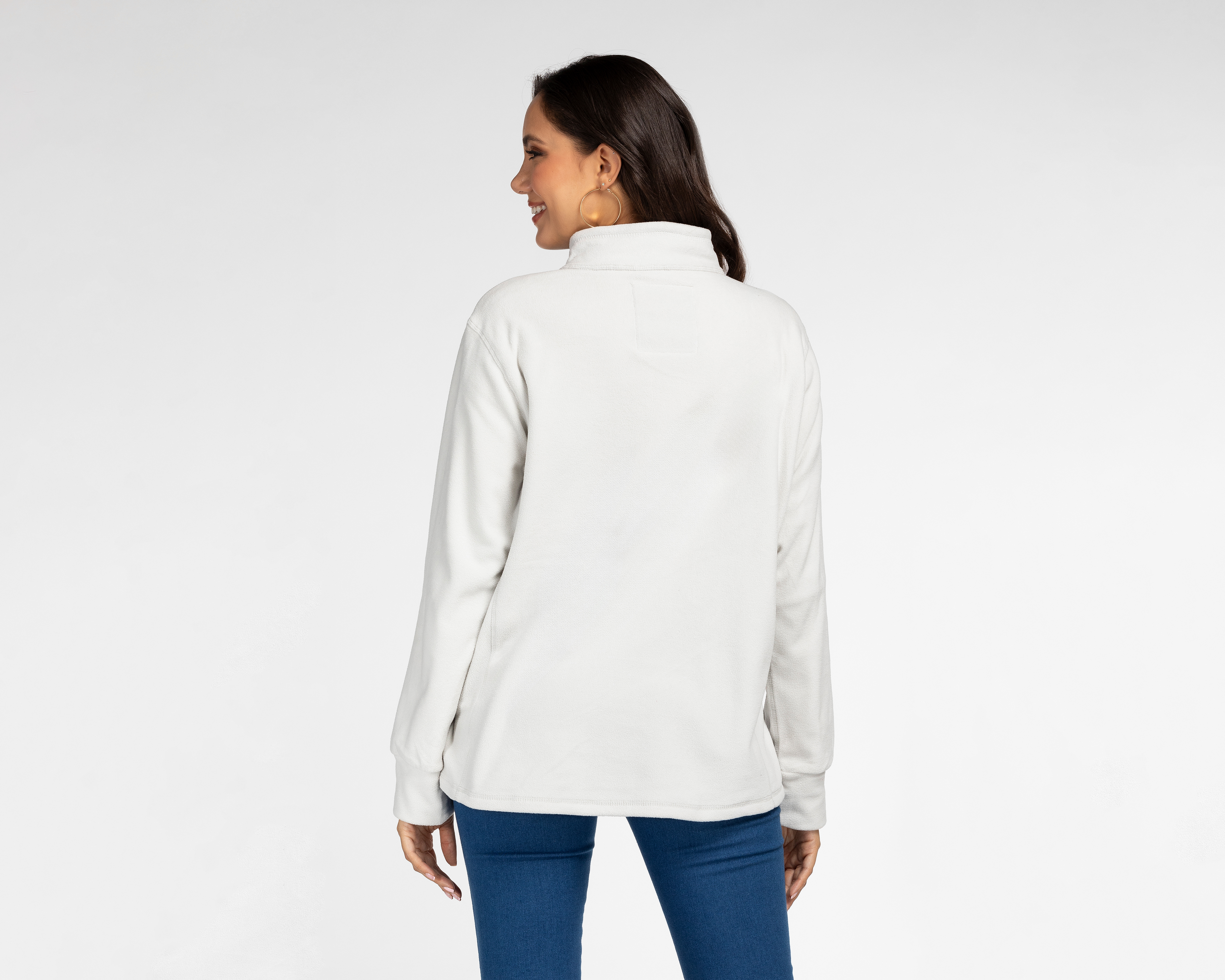 Foto 4 pulgar | Foto 3 | Sudadera Cuello Alto Greenlander para Mujer