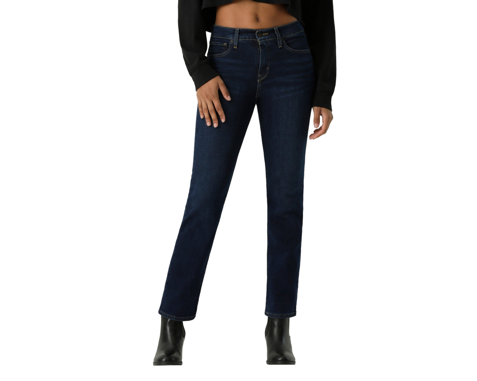 Foto 2 pulgar | Foto 1 | Jeans Levi's 314 Straight Shaping para Mujer