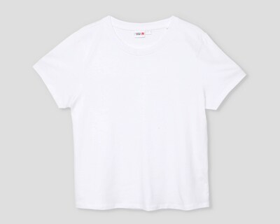 Foto 1 | Foto 1 | Playera Blanca Lucky Star para Mujer