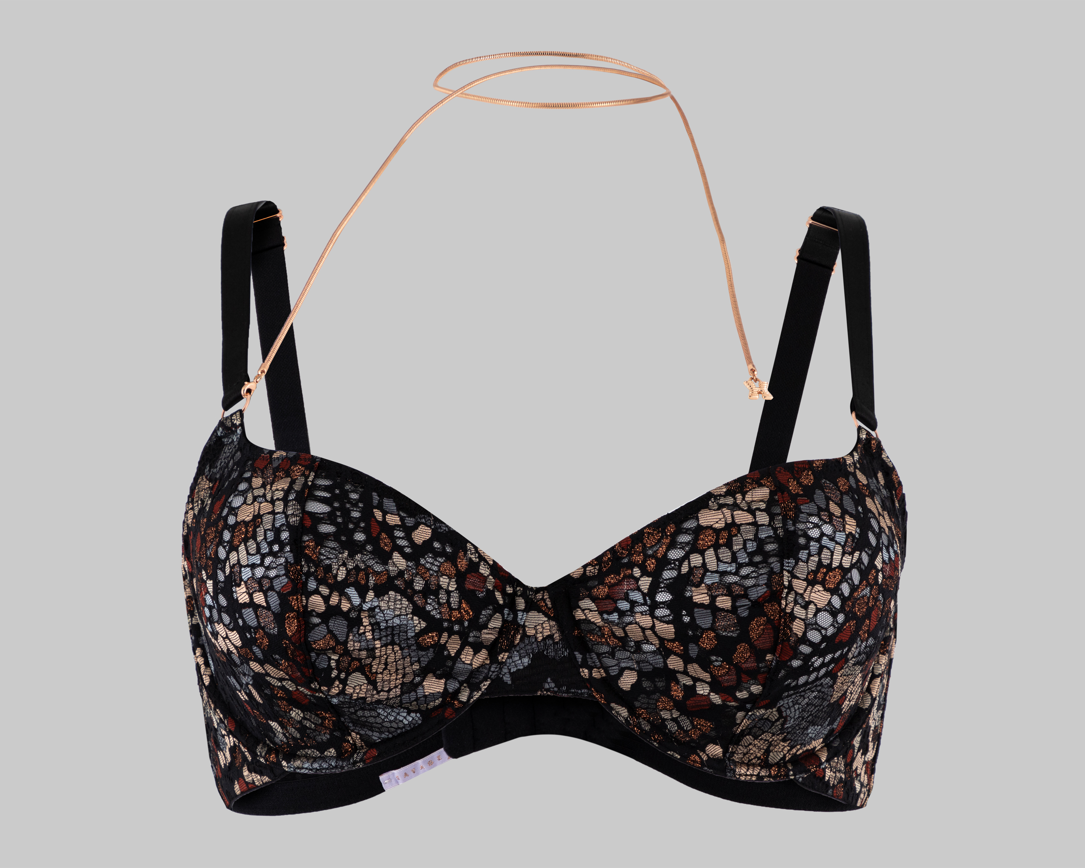 Foto 1 | Foto 1 | Brasier Copa Completa con Collar Savage x Fenty