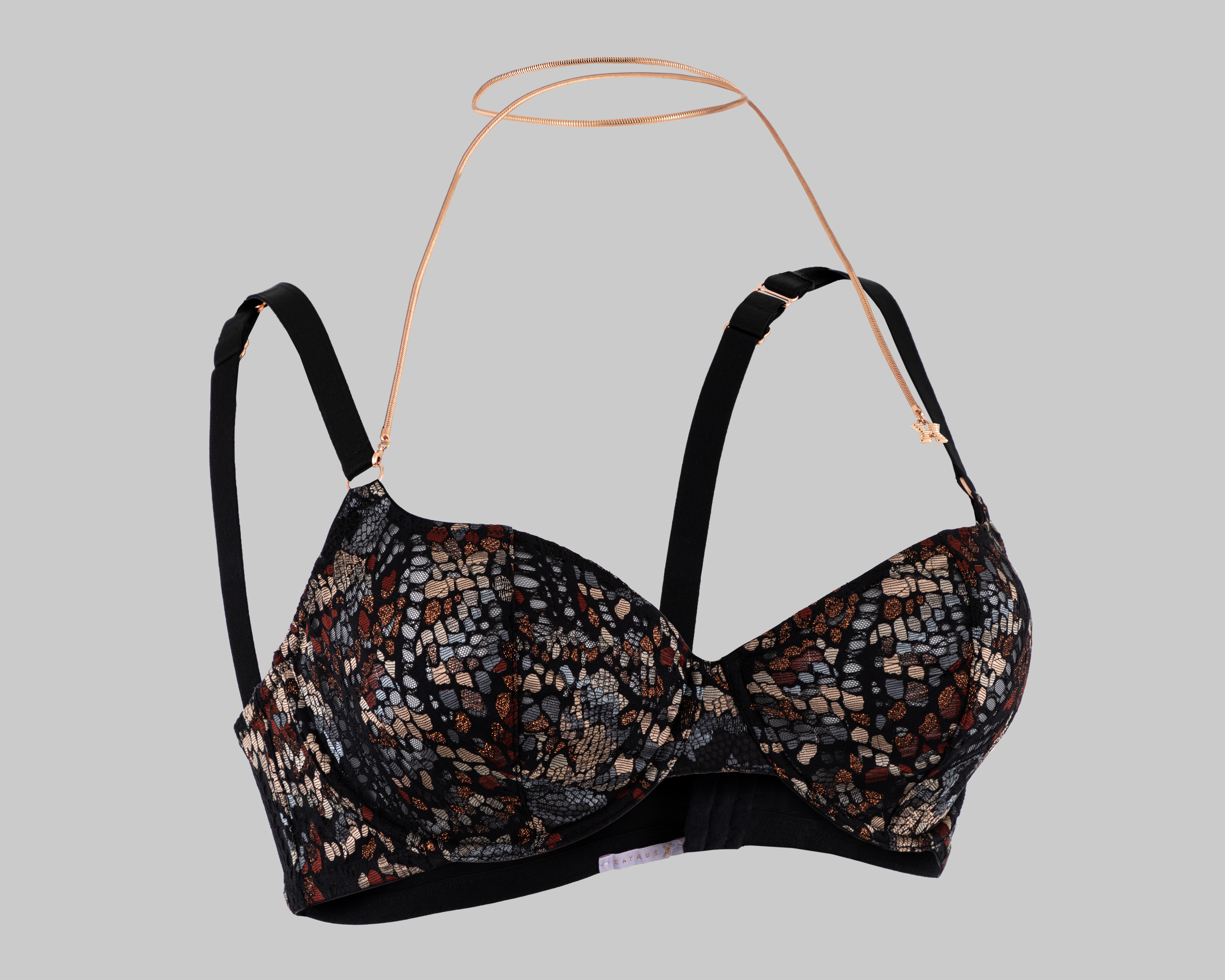 Foto 3 | Foto 3 | Brasier Copa Completa con Collar Savage x Fenty