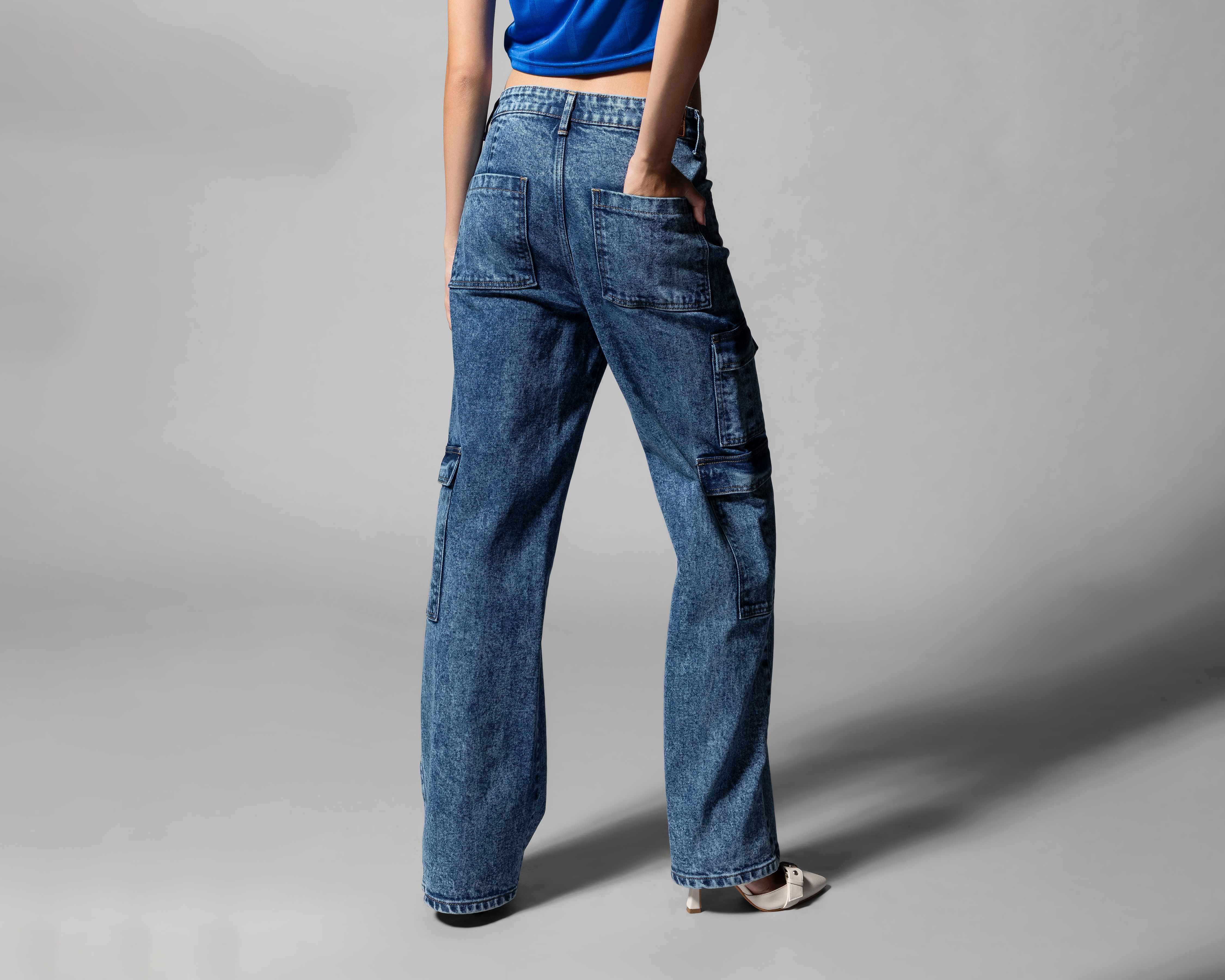 Foto 4 pulgar | Foto 3 | Jeans Mom Thinner para Mujer