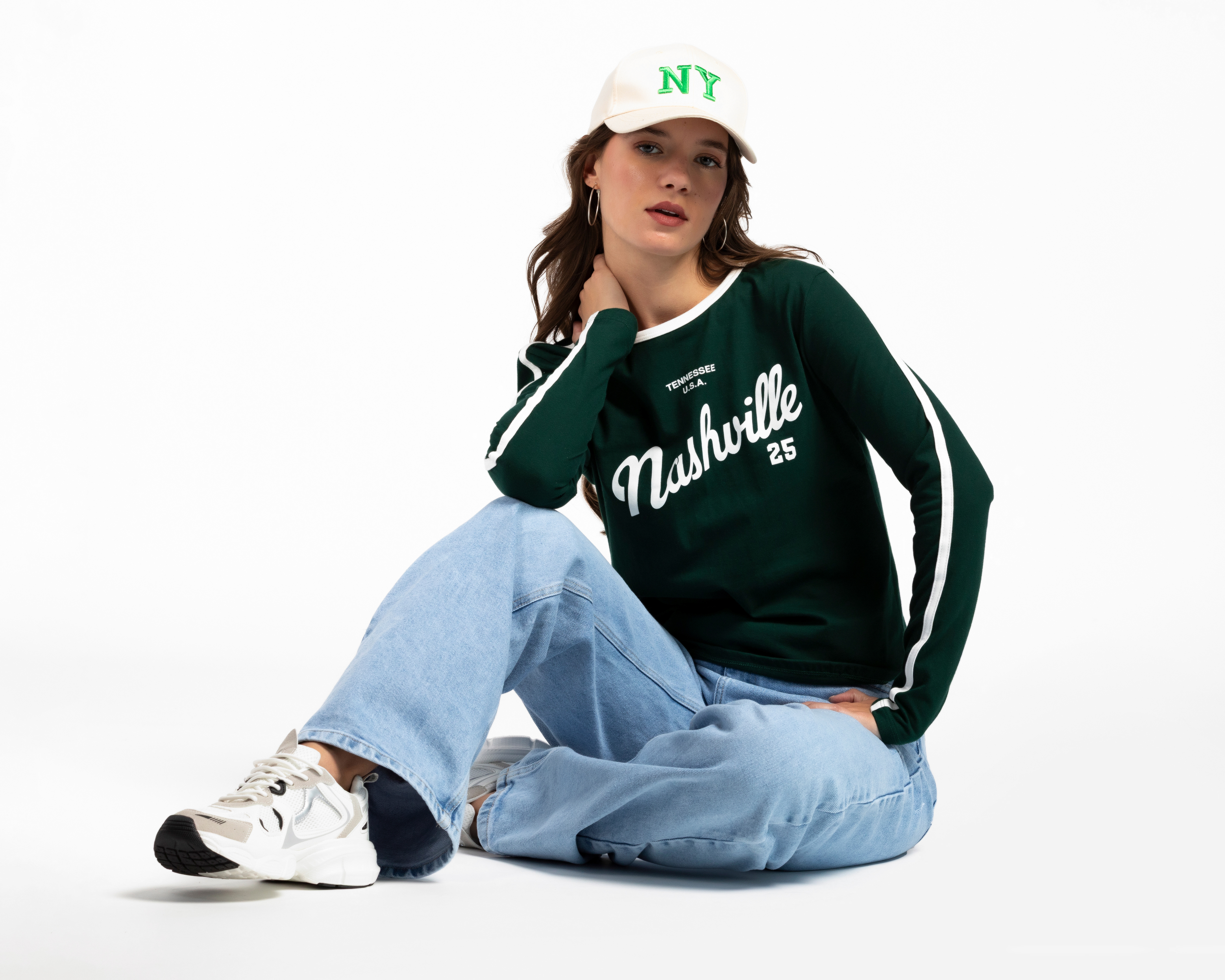 Foto 2 | Foto 2 | Playera Manga Larga Refill para Mujer