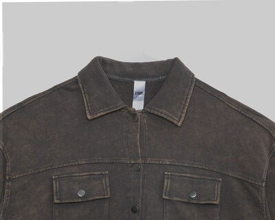 Foto 3 | Foto 3 | Chamarra de Algodón Gris Strona para Mujer