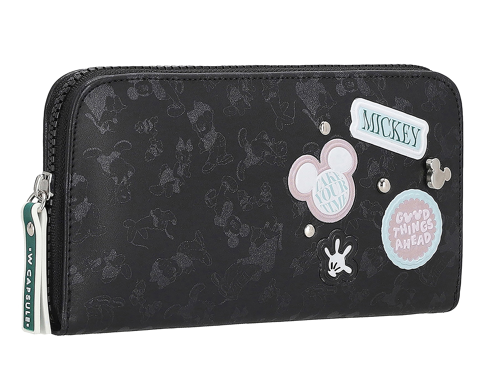 Foto 2 | Foto 2 | Cartera para Mujer W Capsule Mickey Mouse Negro