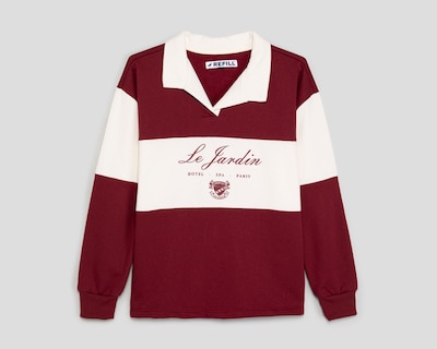 Foto 1 | Foto 1 | Sudadera con Cuello Polo Refill para Mujer