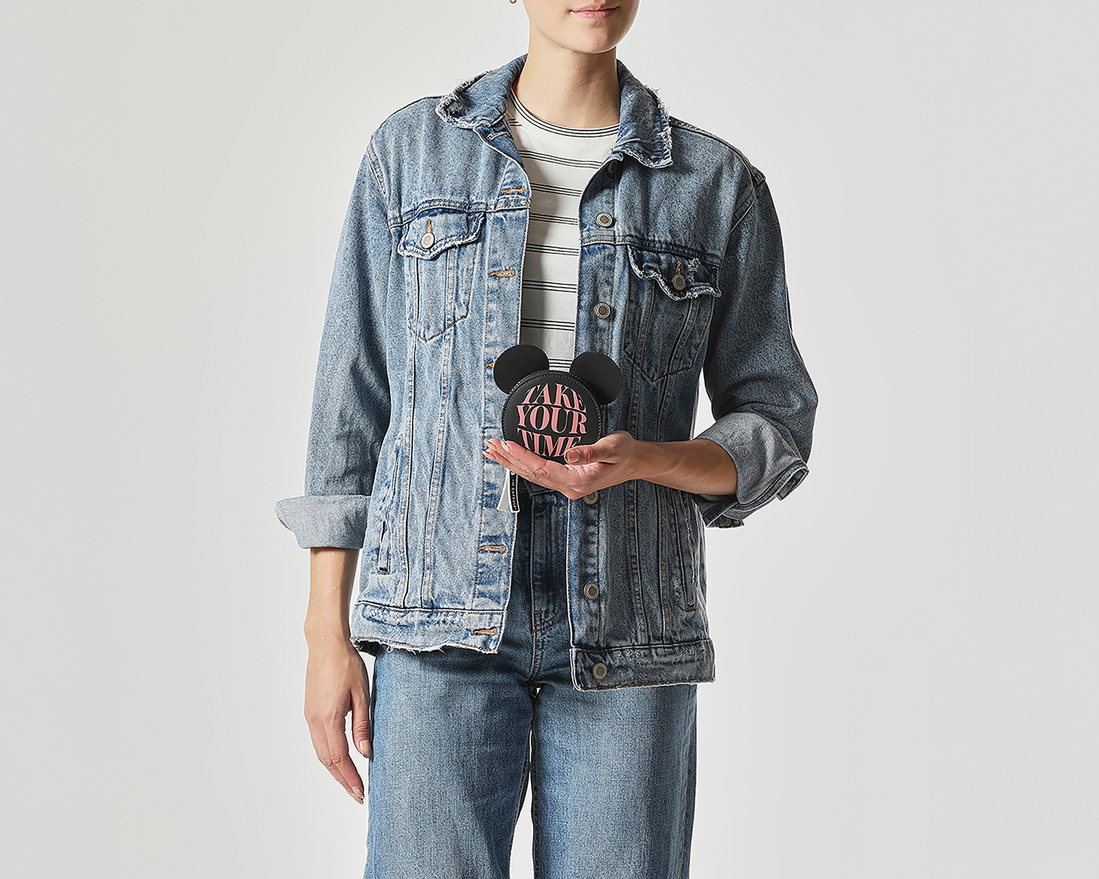 Foto 6 | Foto 6 | Monedero para Mujer W Capsule Disney Mickey Mouse