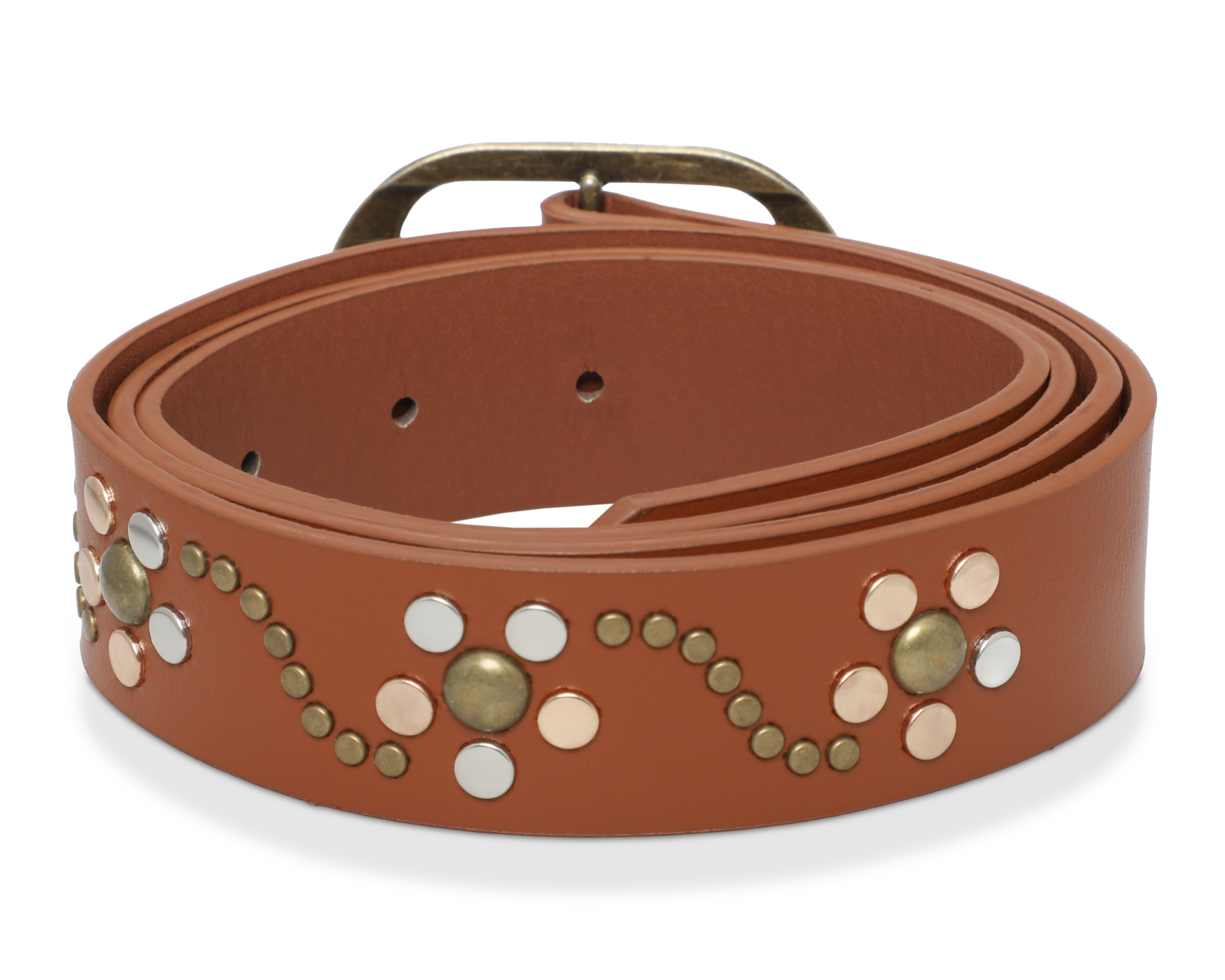 Foto 3 pulgar | Foto 2 | Cinturón para Mujer Strona Café