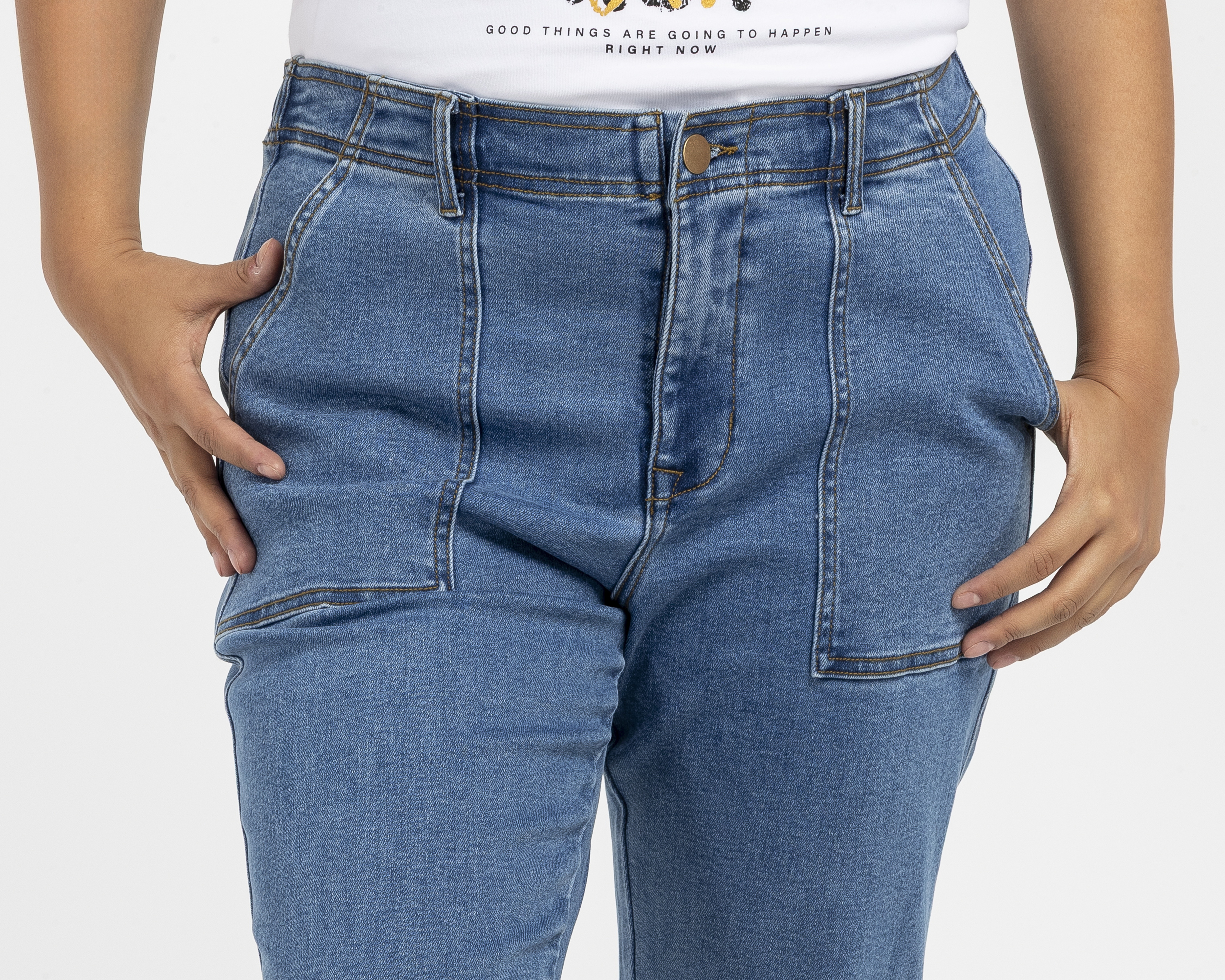 Foto 4 | Foto 4 | Jeans Slim Lady Sun para Mujer