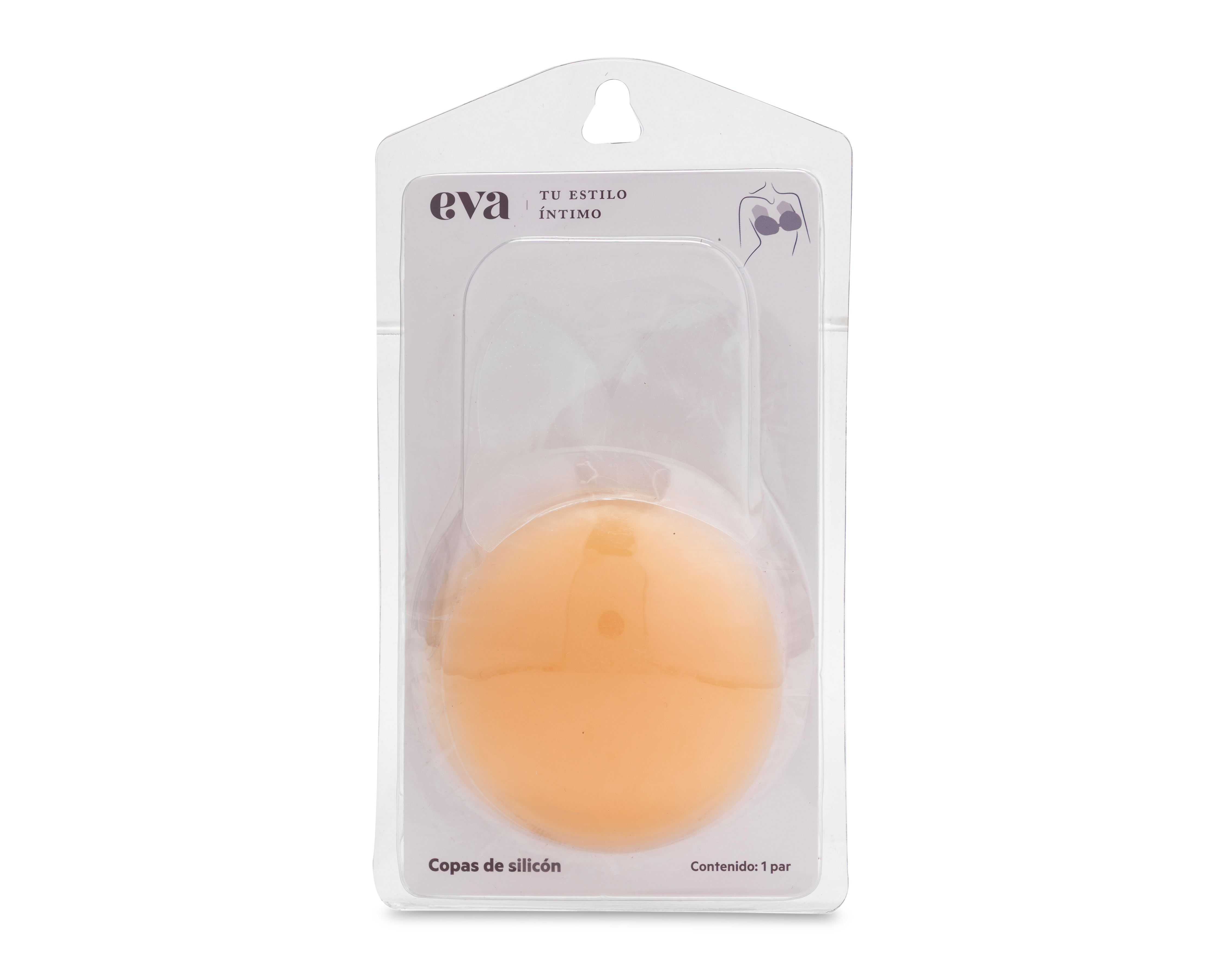 Foto 2 pulgar | Foto 1 | Cubrepezones Eva tu Estilo Íntimo para Mujer 2 Piezas