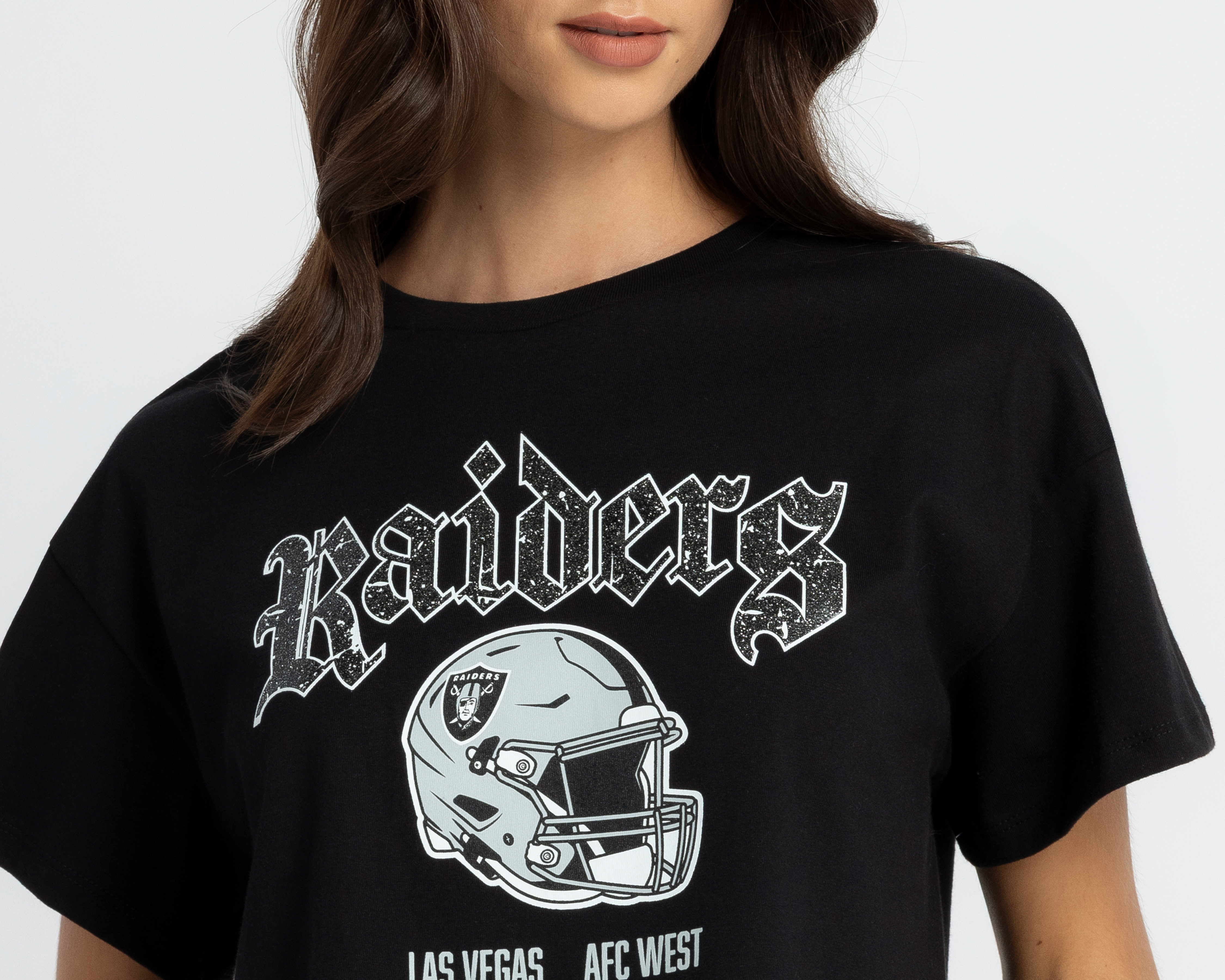 Foto 5 pulgar | Foto 4 | Playera Ecko Red NFL Las Vegas Raiders para Mujer