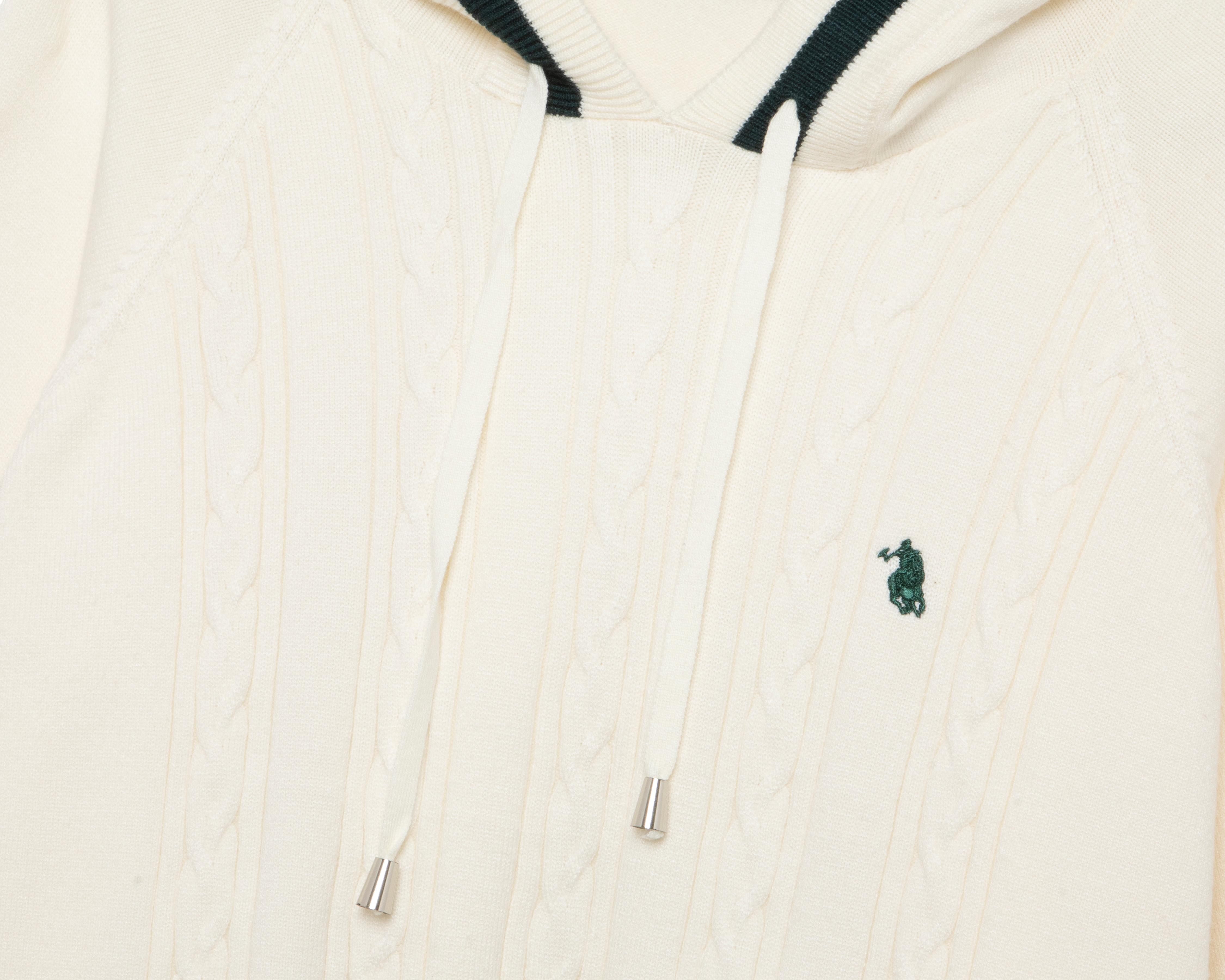 Foto 4 pulgar | Foto 3 | Sudadera Beige con Capucha Polo Union Club para Mujer