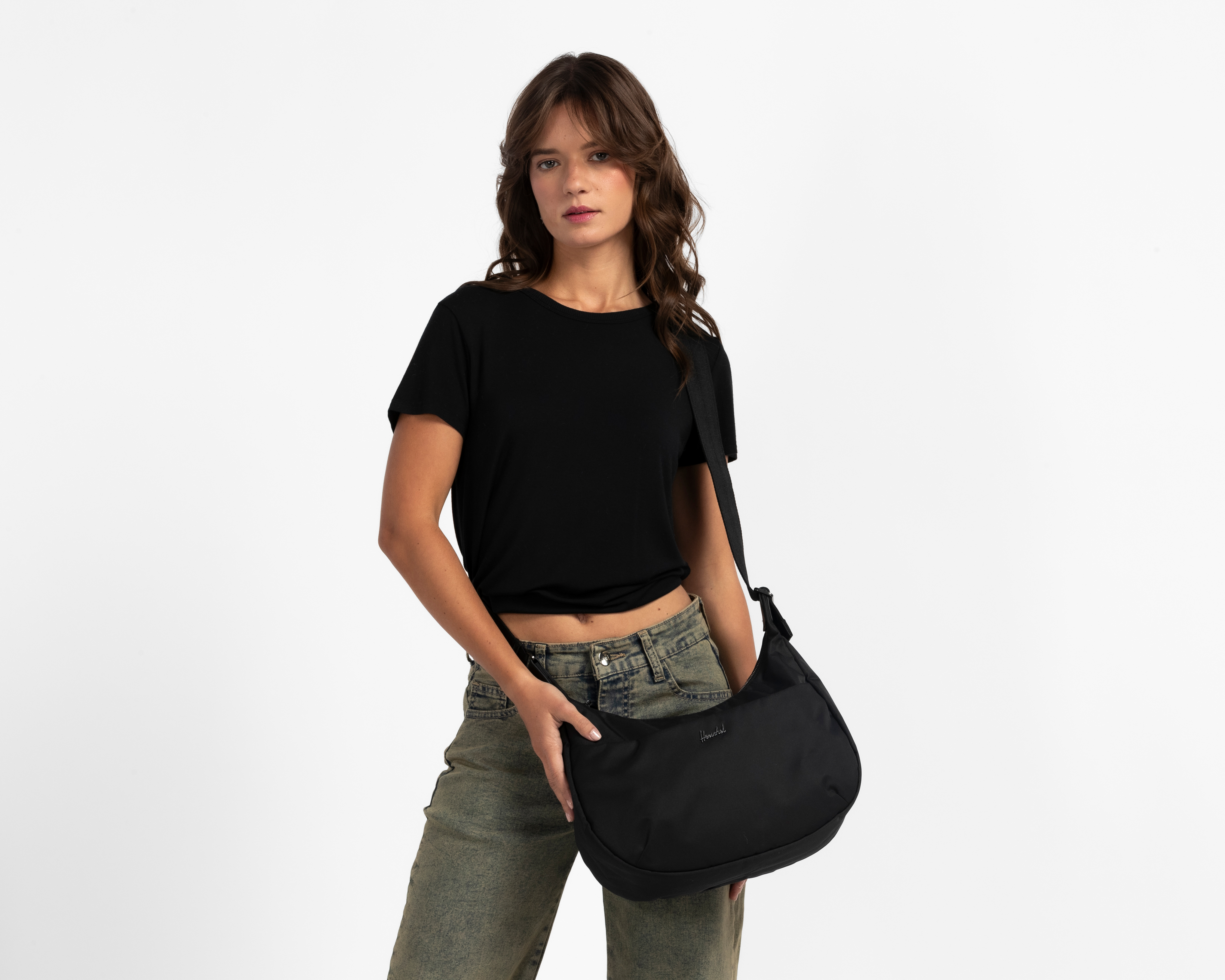 Foto 7 | Foto 7 | Bolsa de Hombro Herschel Yara con Monedero