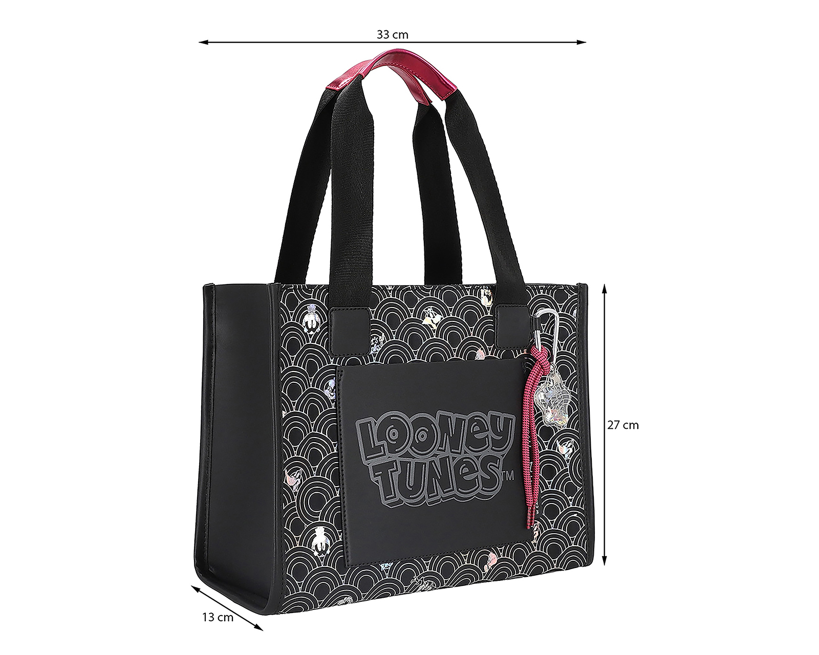 Foto 5 | Foto 5 | Bolsa de Hombro W Capsile Looney Tunes con Colgante