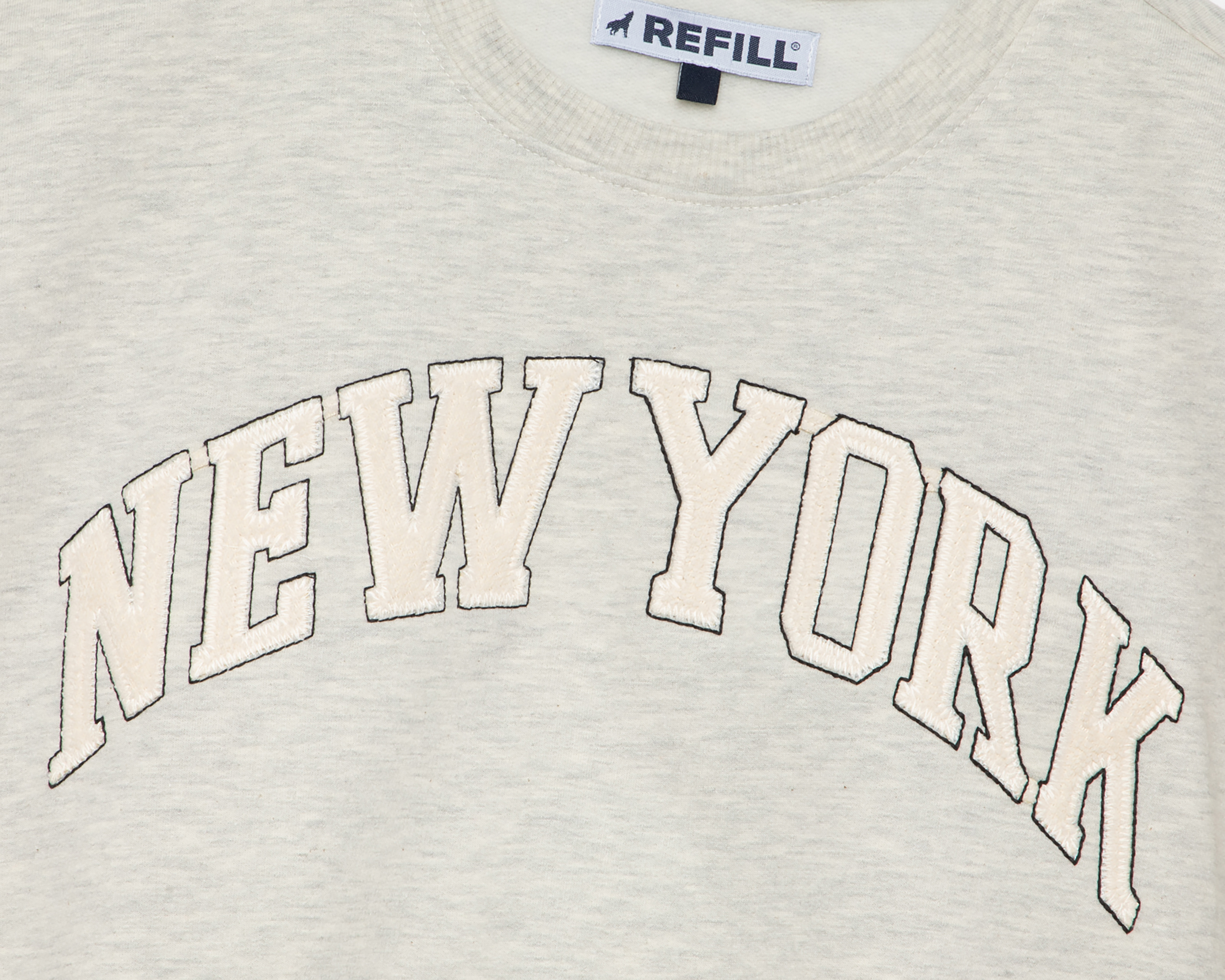 Foto 4 pulgar | Foto 3 | Sudadera Gris Refill para Mujer