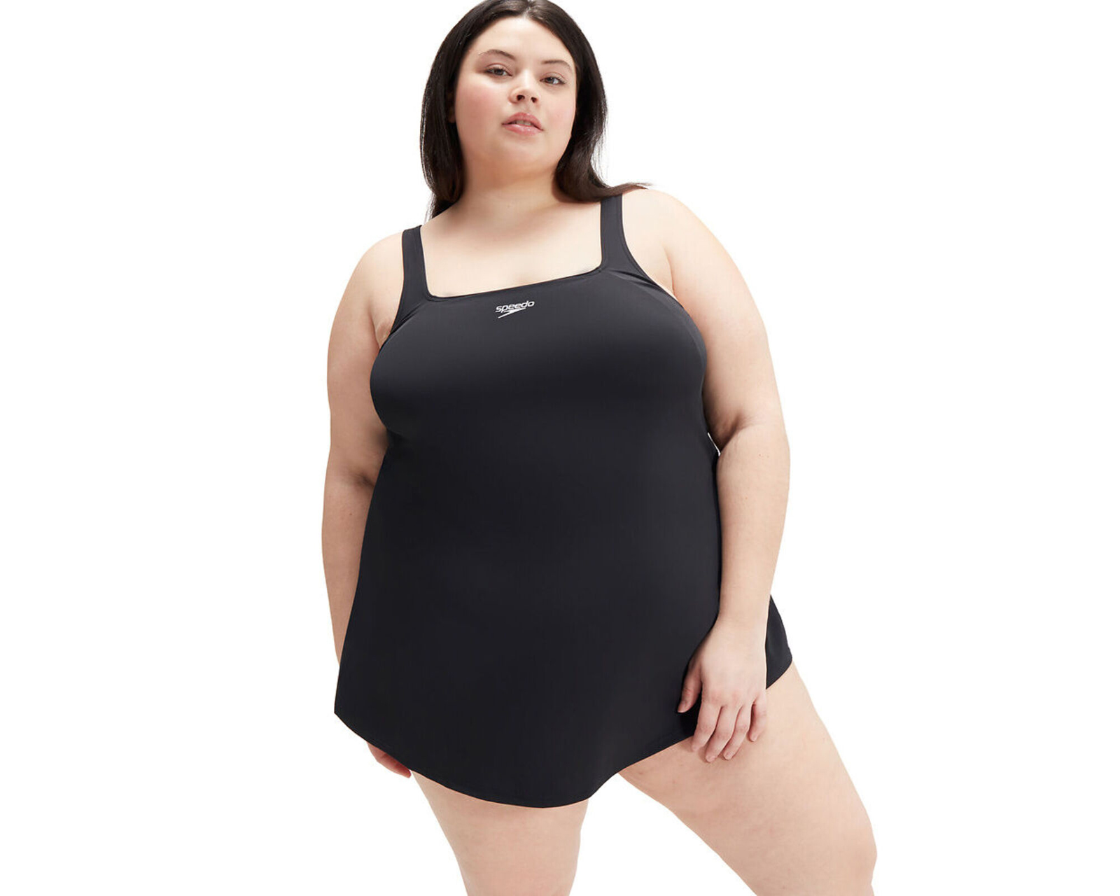 Foto 1 | Foto 1 | Traje de Baño Completo Speedo Negro para Mujer