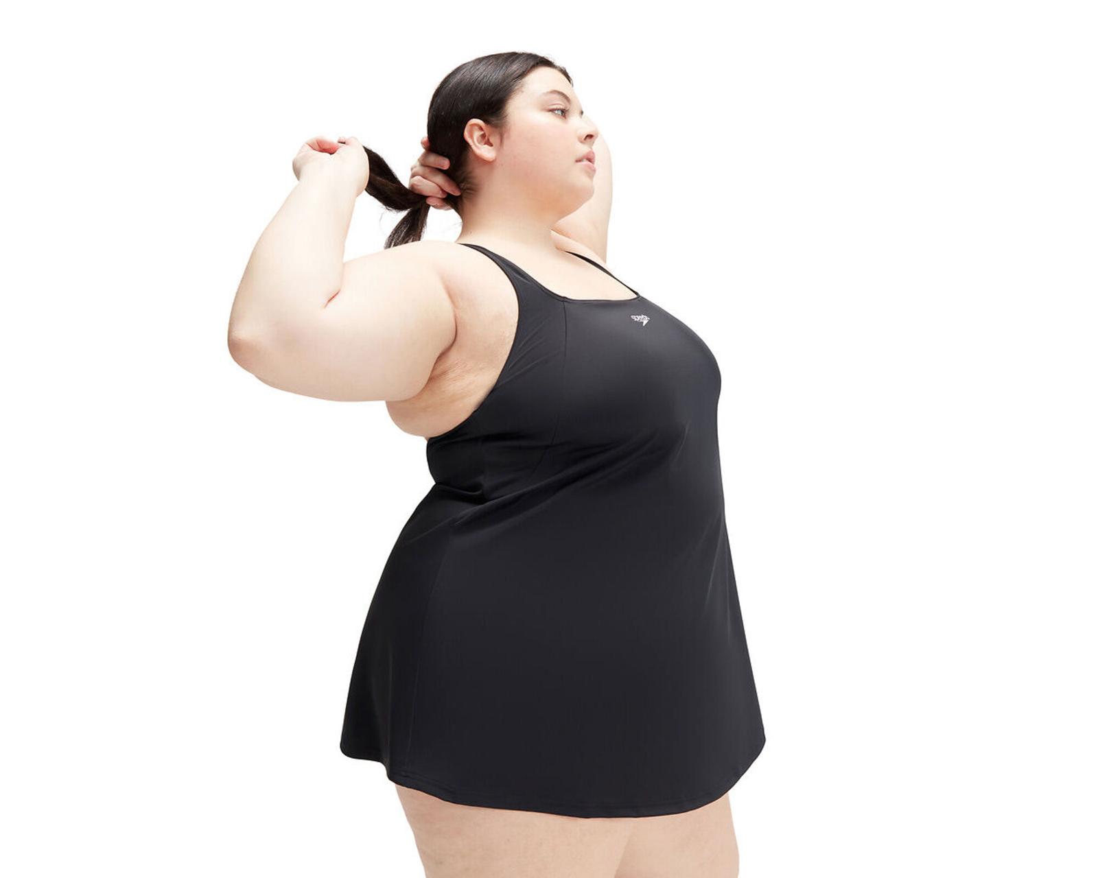 Foto 3 | Foto 3 | Traje de Baño Completo Speedo Negro para Mujer