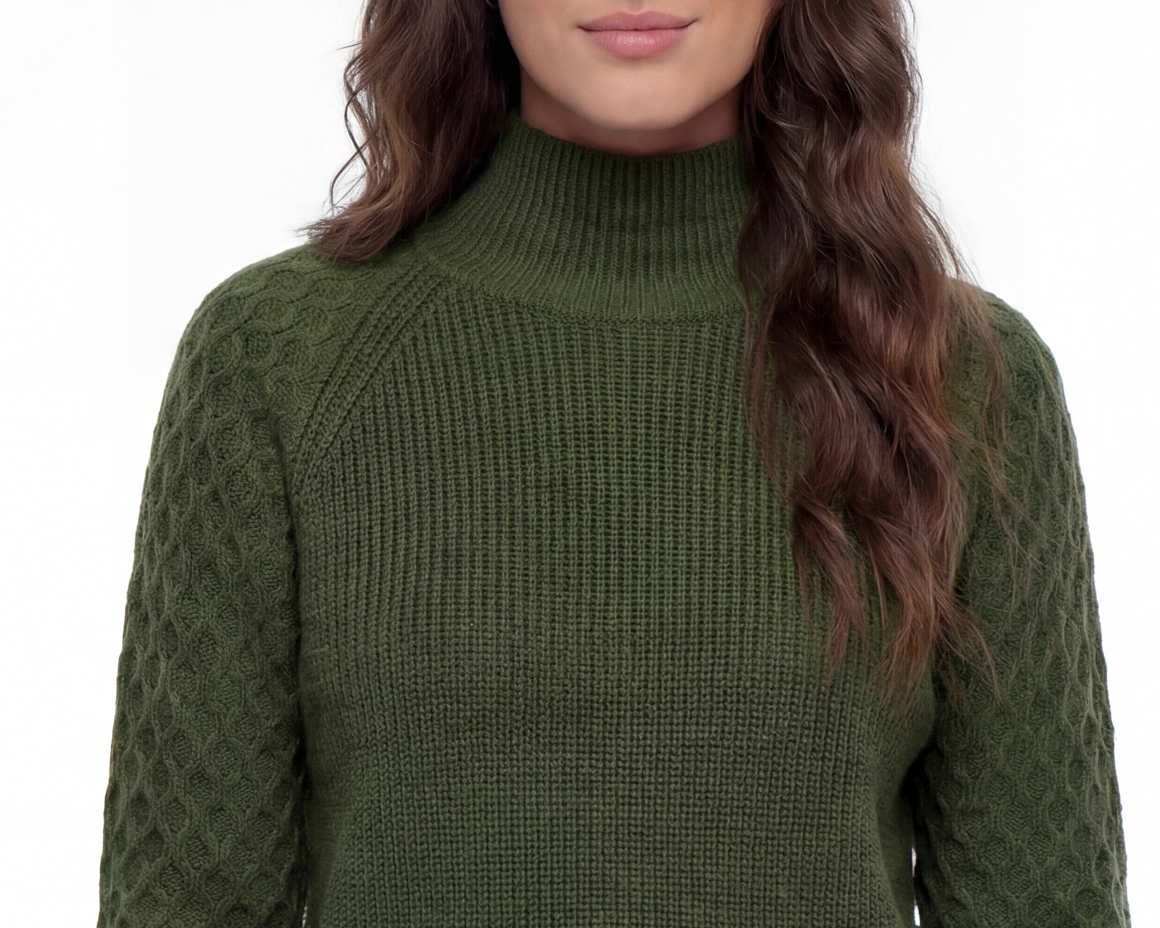 Foto 5 pulgar | Foto 4 | Suéter Verde Jennifer Lopez para Mujer