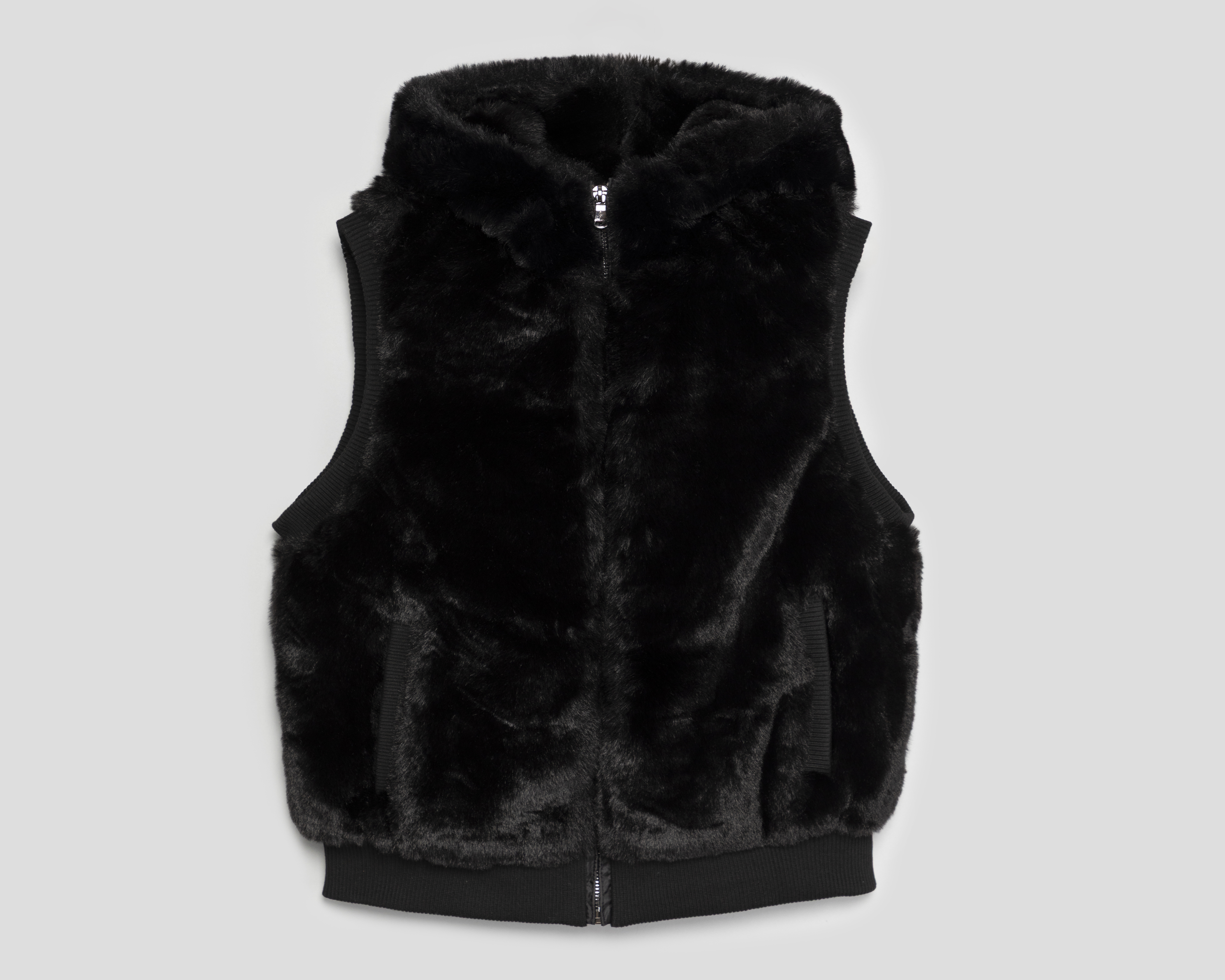 Chaleco con Capucha Bebe para Mujer
